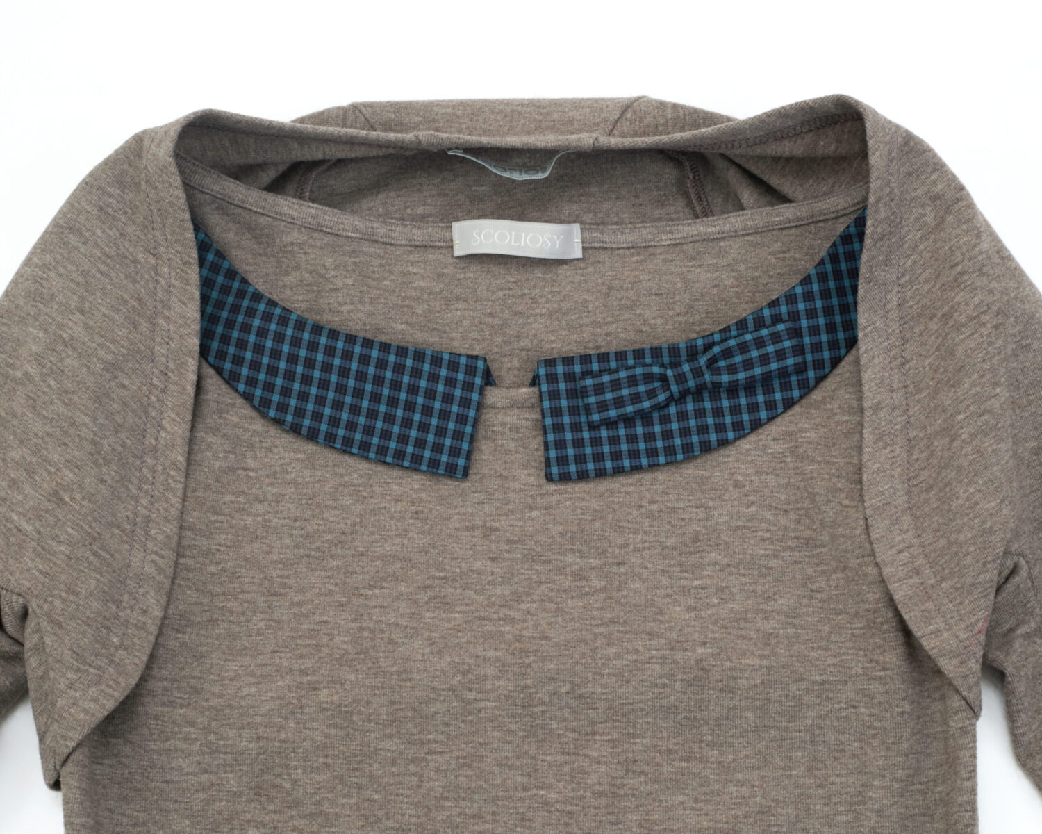 Ira Two piece Top (Blue plaid)