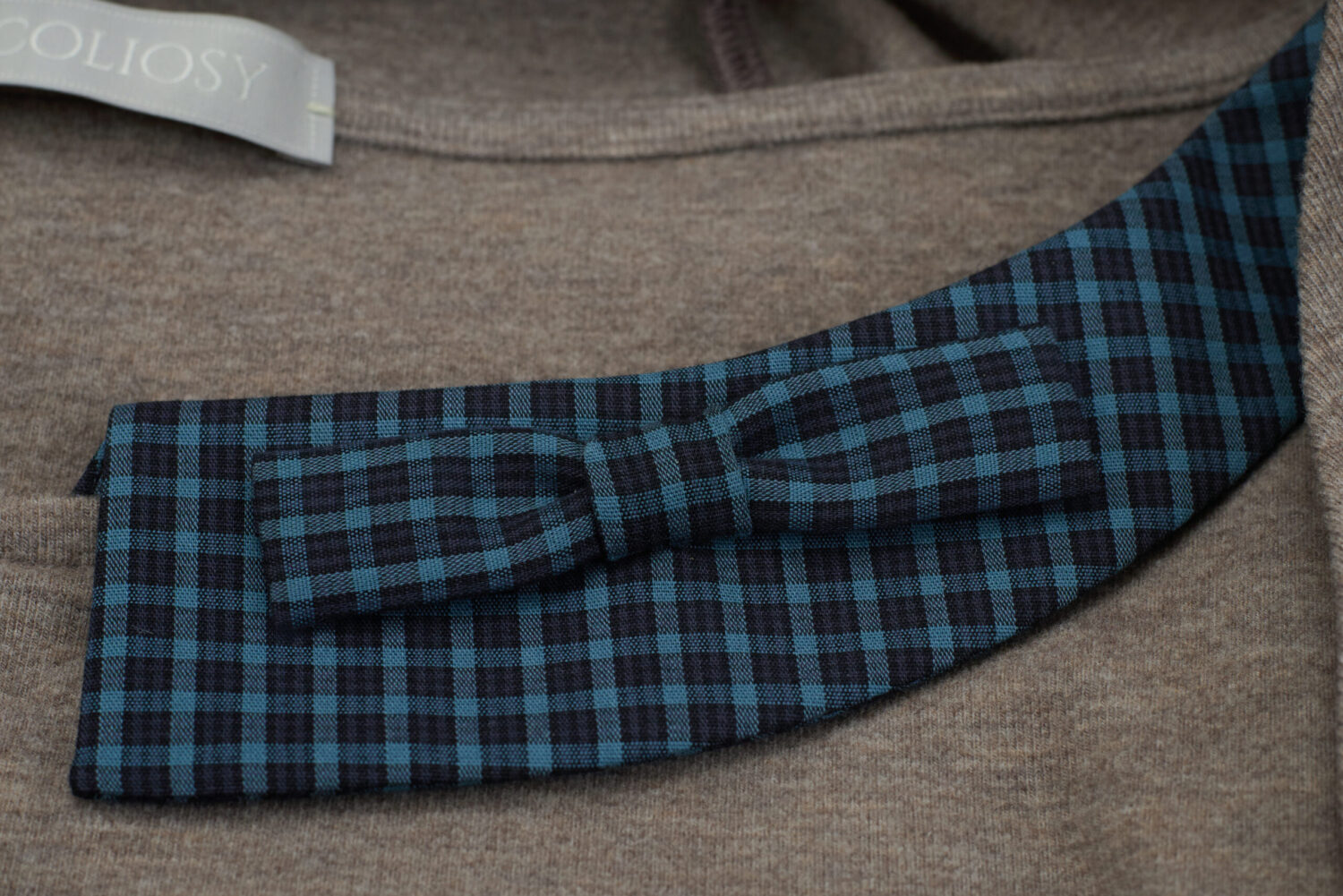 Ira Two piece Top (Blue plaid)