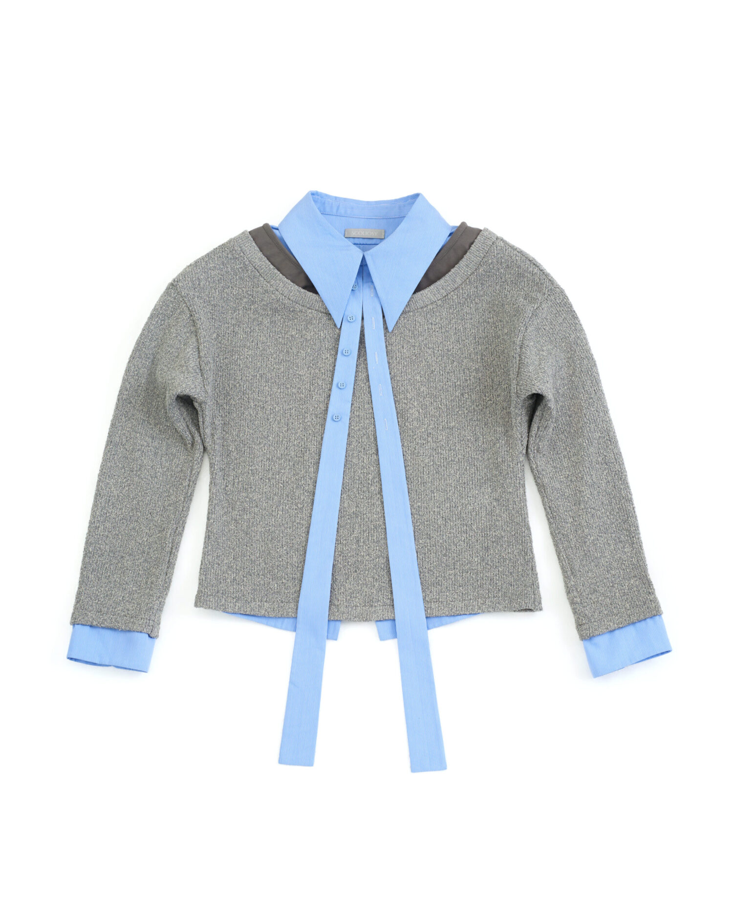 Elio Triple layered Top(Blue)