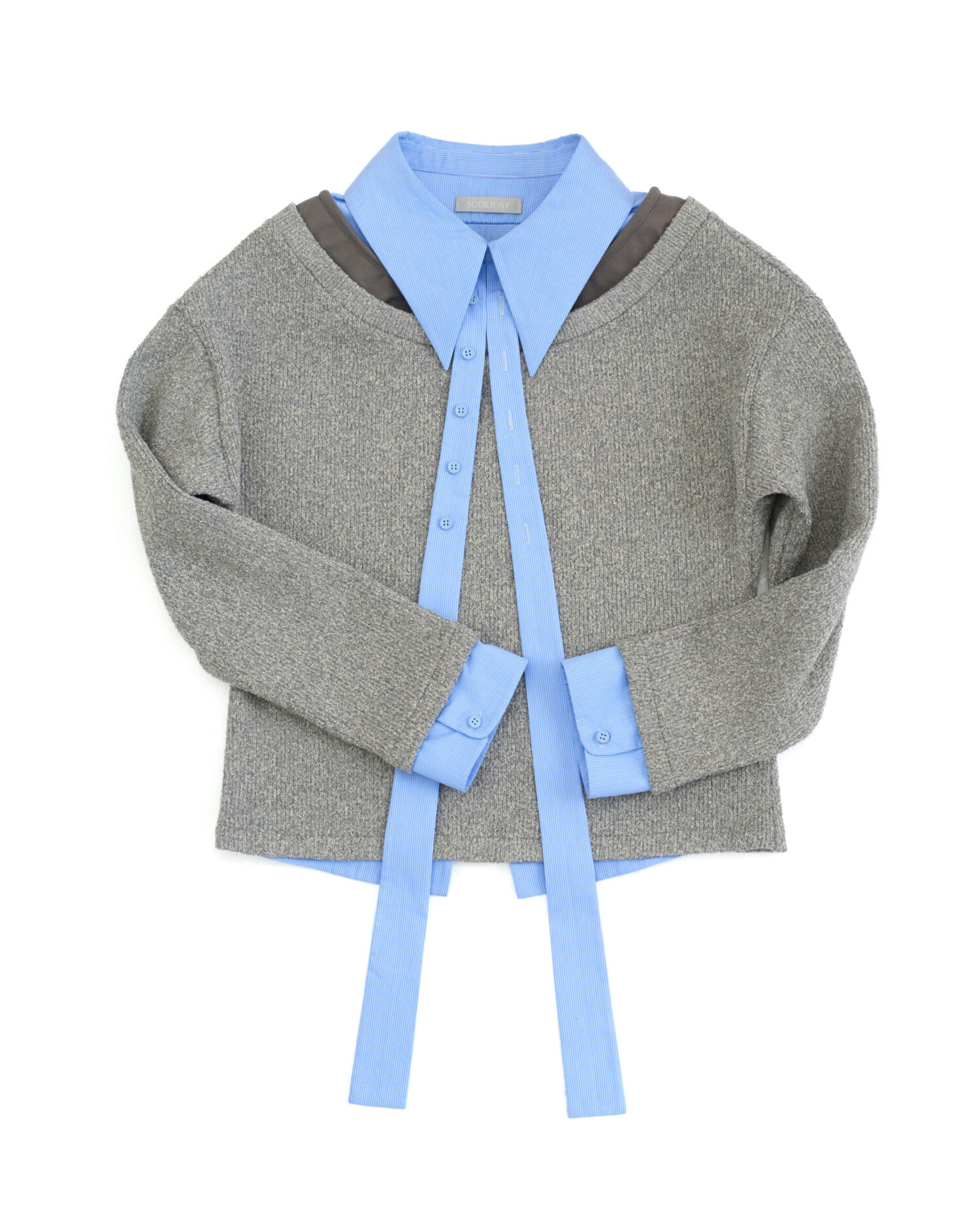 Elio Triple layered Top(Blue)