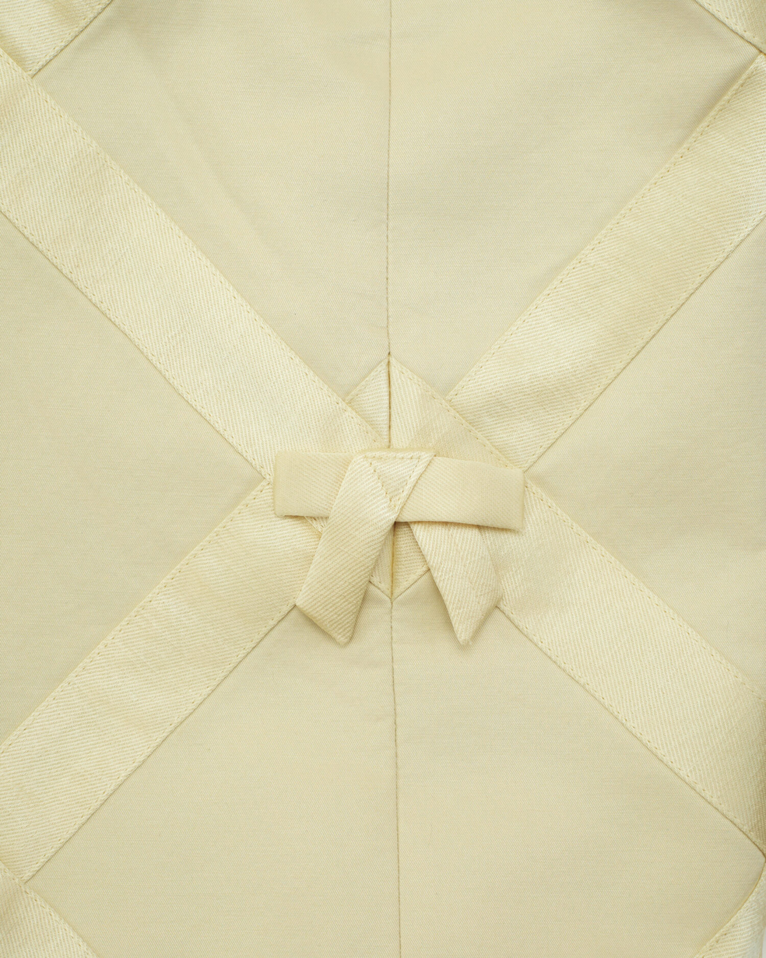 Odette Check Bowtie Skirt (yellow)
