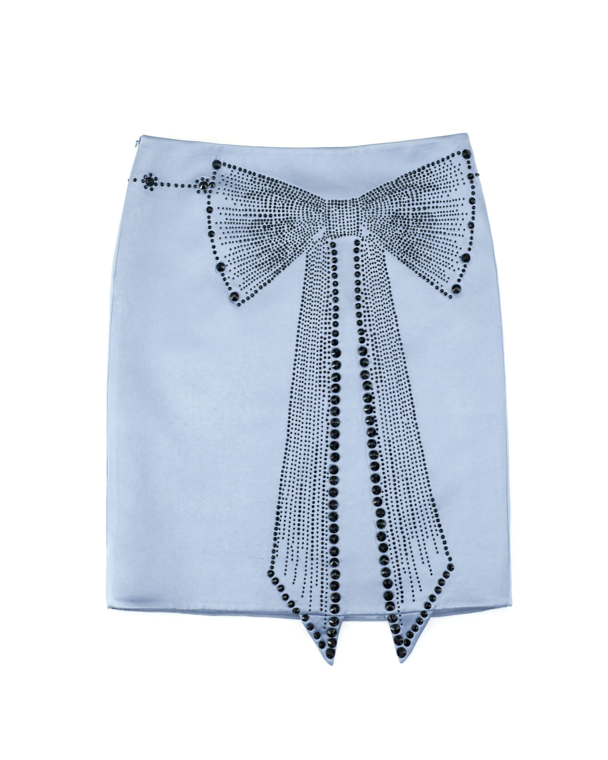 Glace Bowtie Rhinestone Skirt