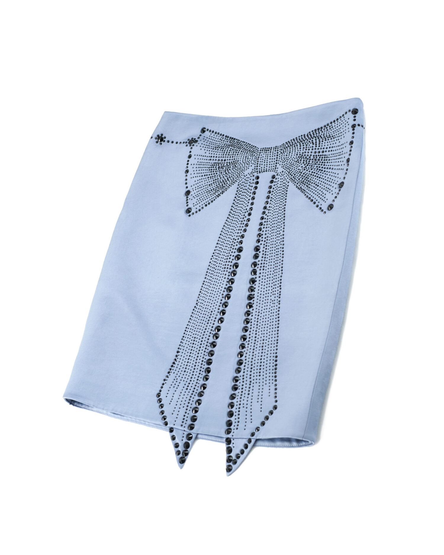 Glace Bowtie Rhinestone Skirt
