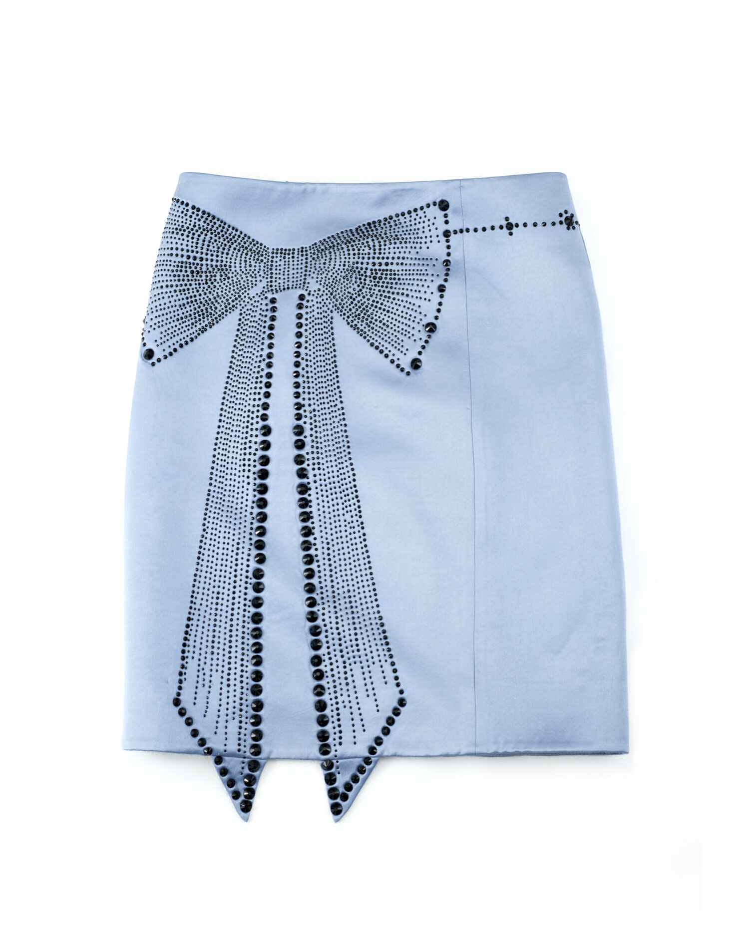Glace Bowtie Rhinestone Skirt