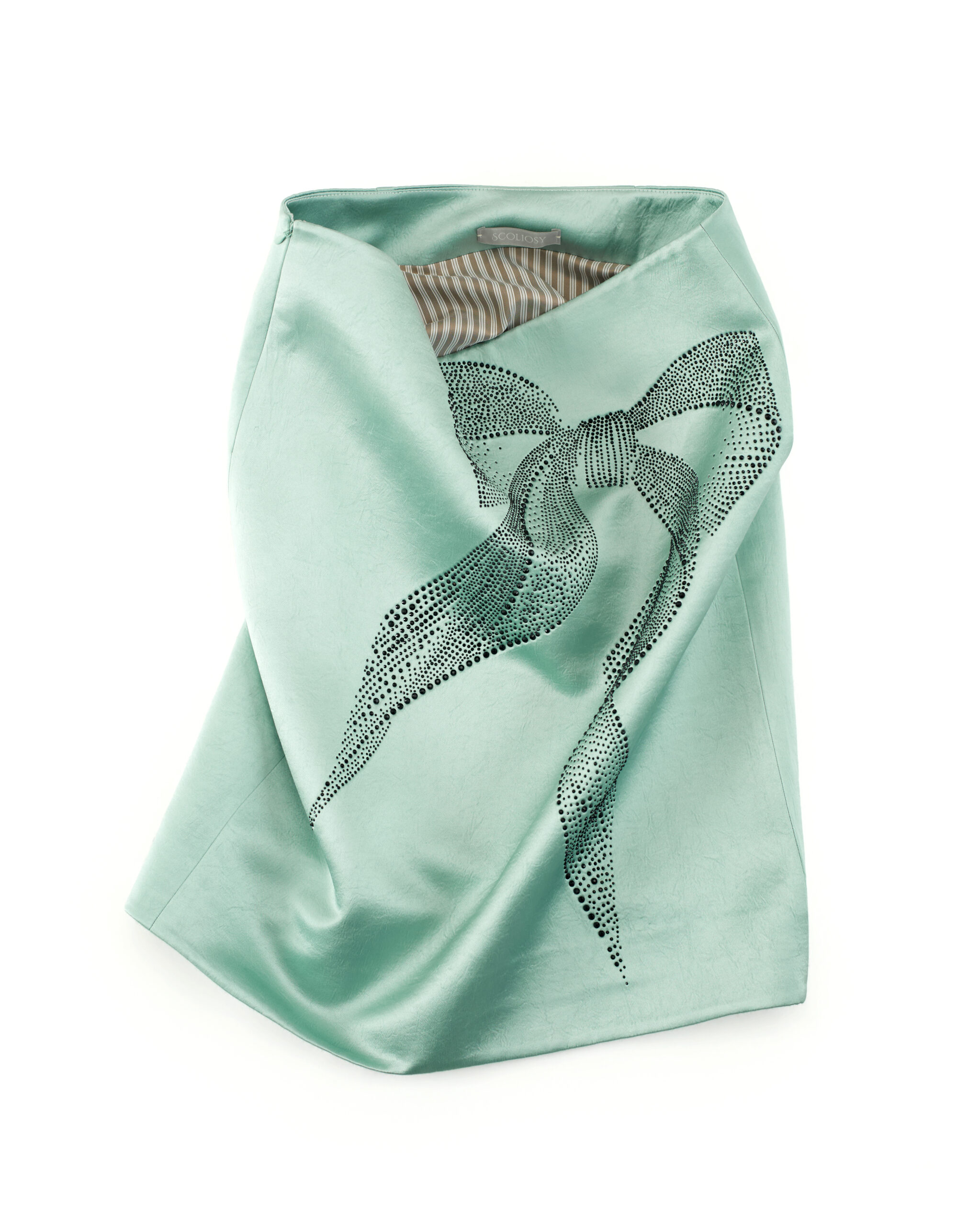 Rin Bowtie Rhinestone Skirt - Image 8