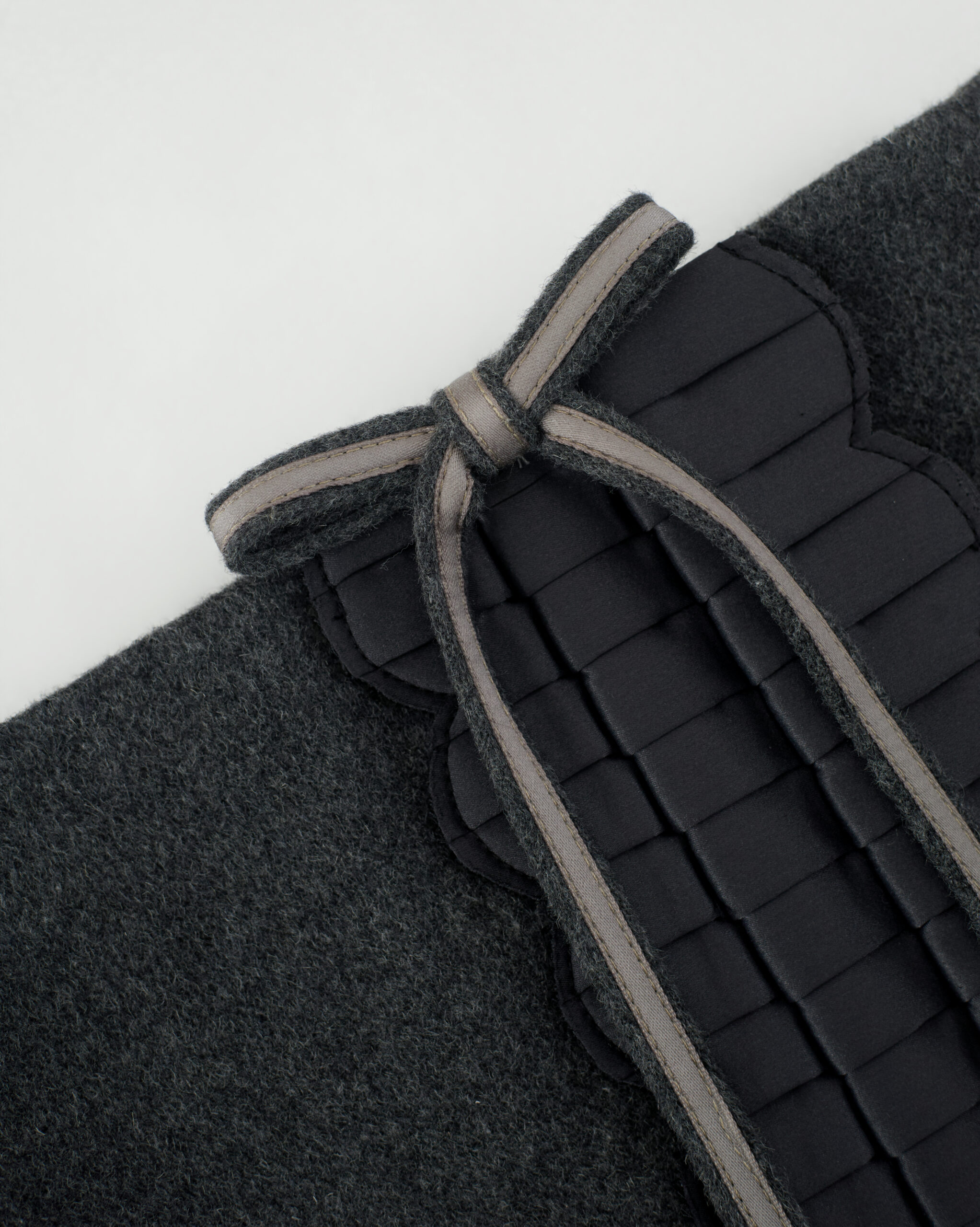 Pia Pleated Wool Skirt - Image 6