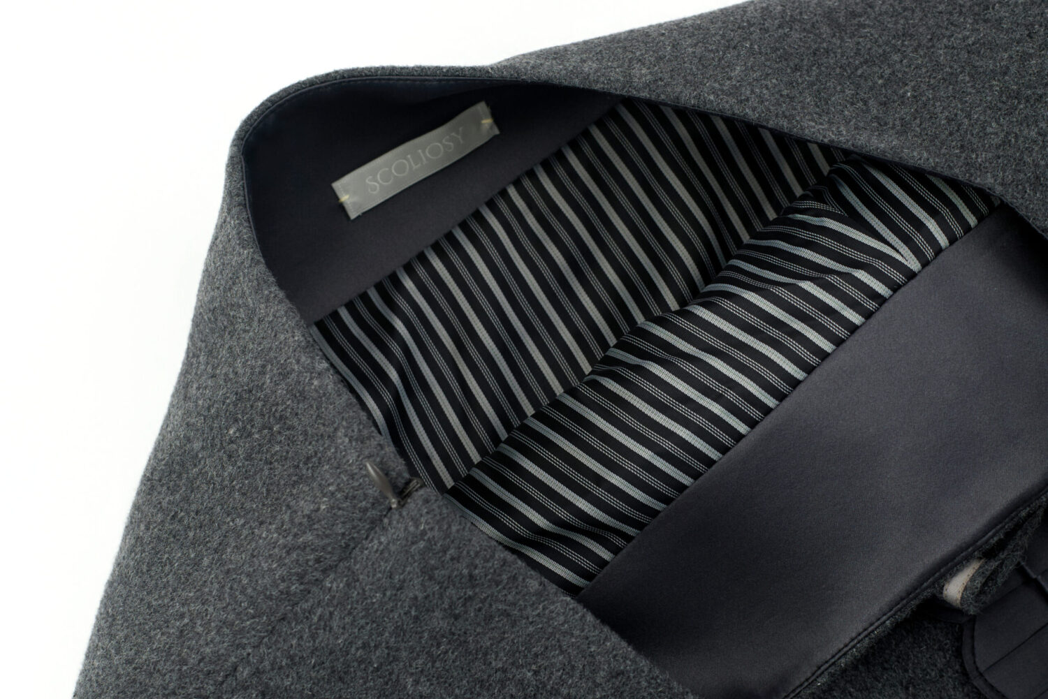 Pia Pleated Wool Skirt