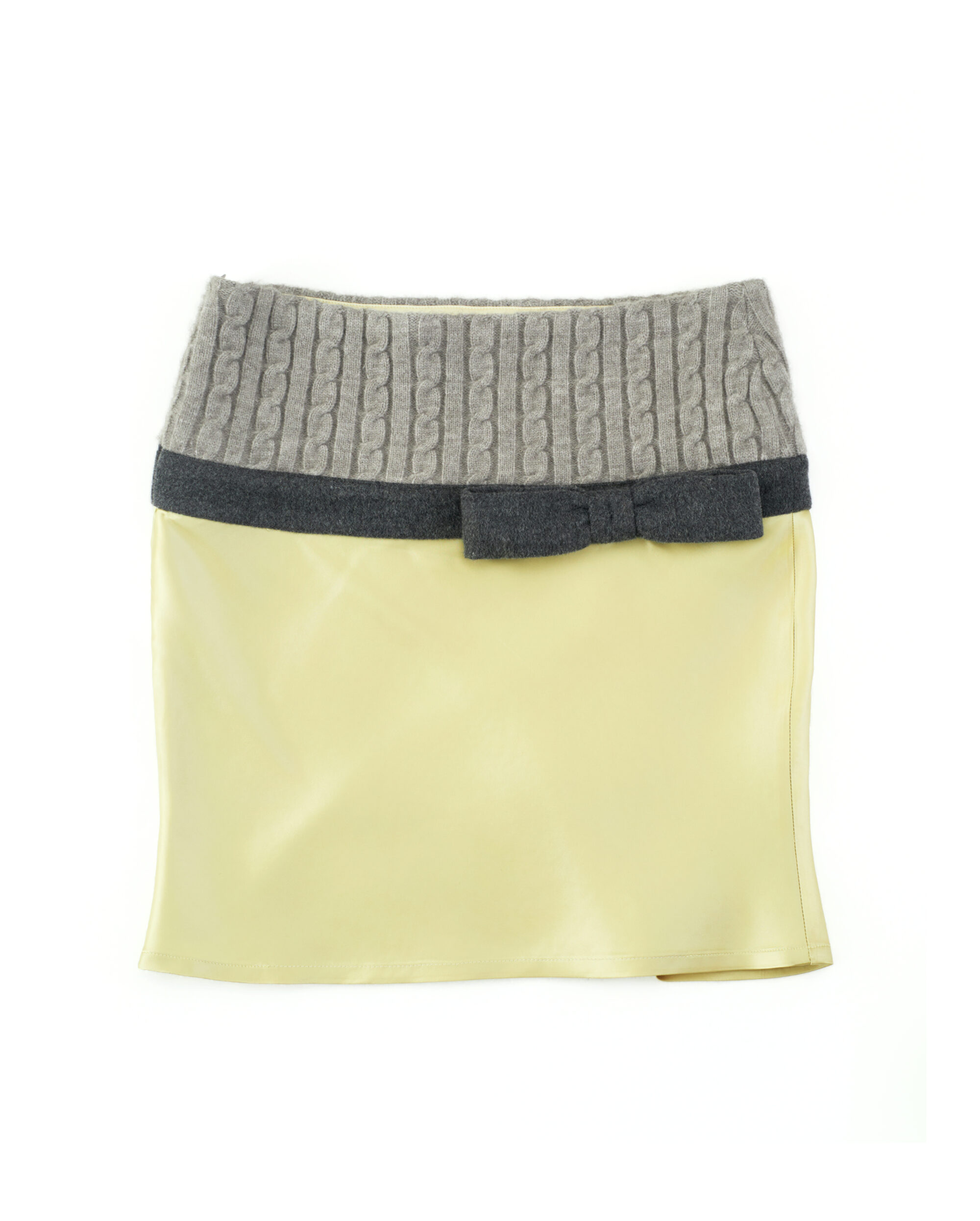 Mirel Skirt （yellow+grey）