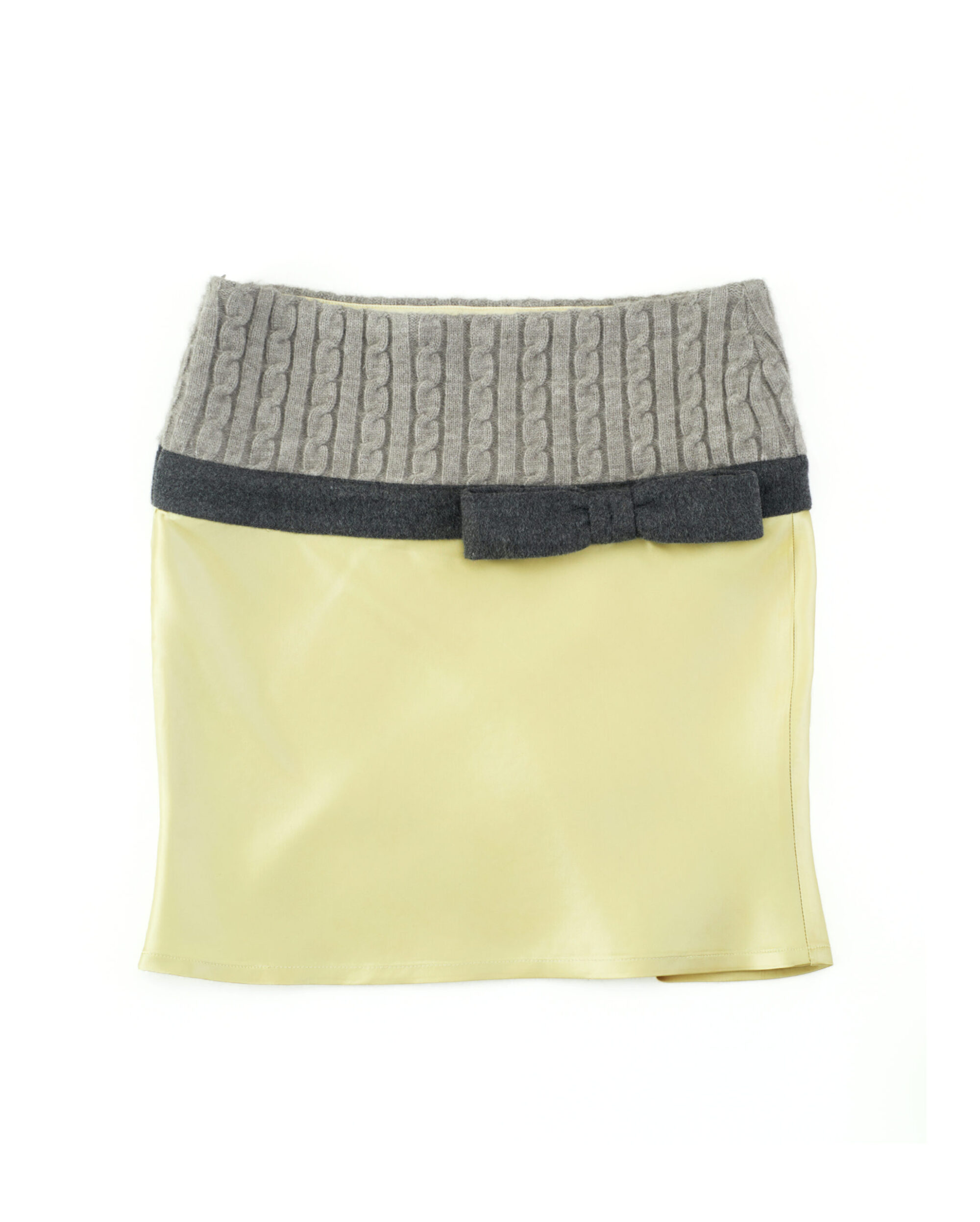 Mirel Skirt （yellow+grey）