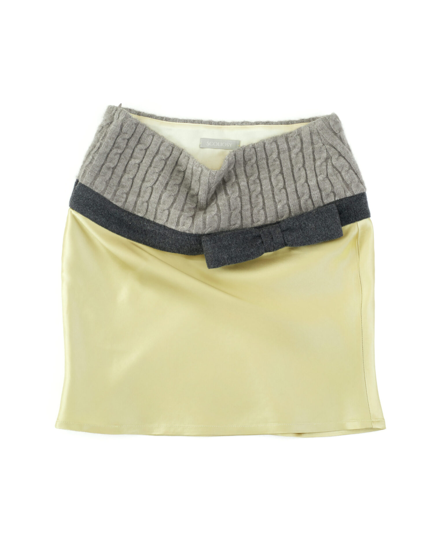 Mirel Skirt (yellow+grey)