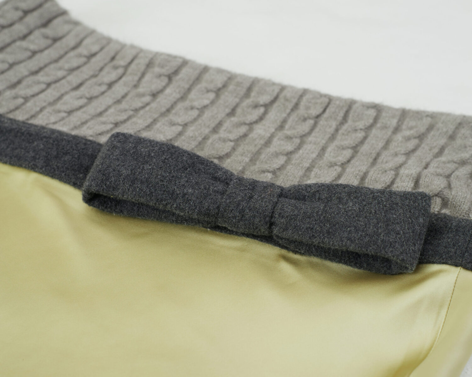 Mirel Skirt (yellow+grey)