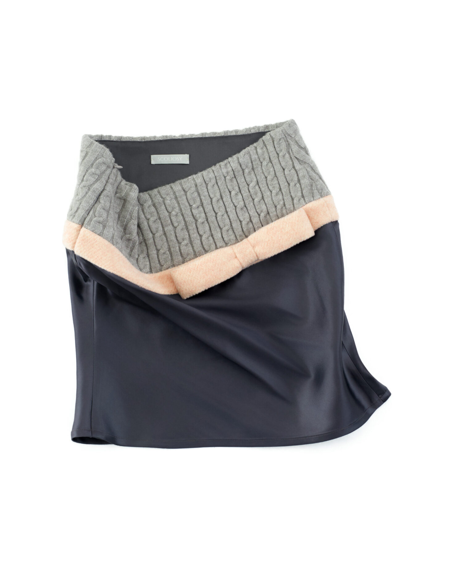 Mirel Skirt(blk+pink)