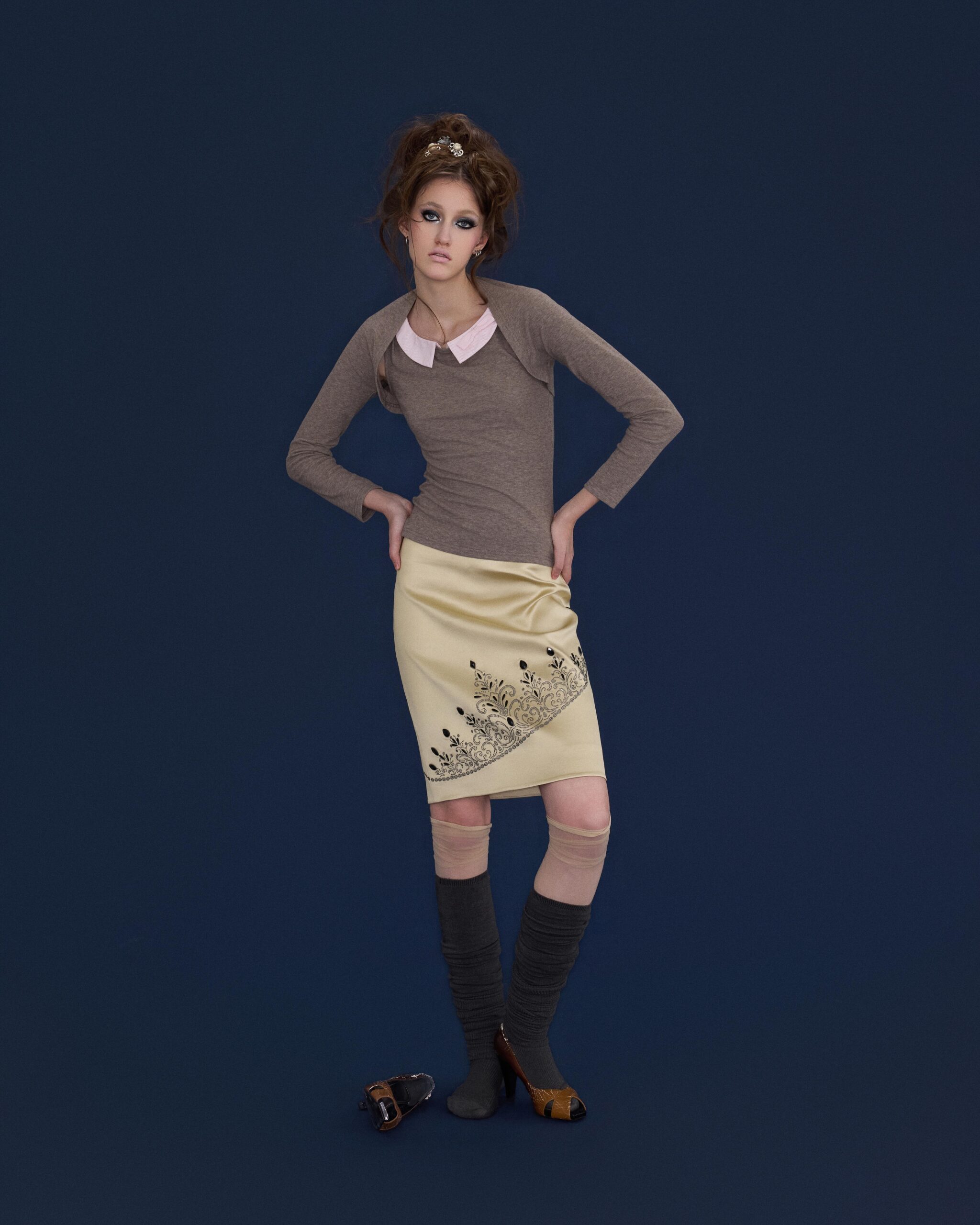 Aure Crown Skirt (yellow) - Image 11