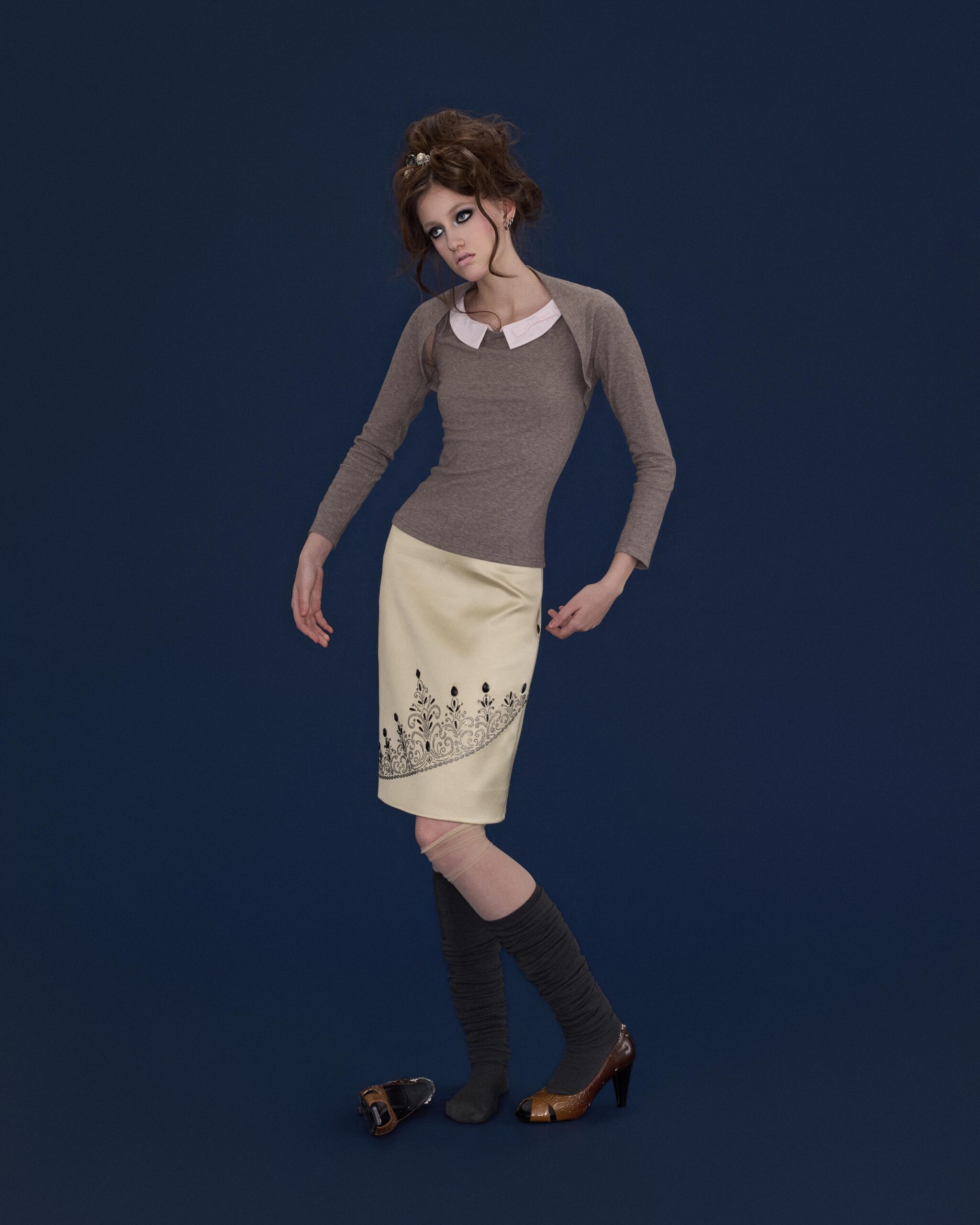 Aure Crown Skirt (yellow) - Image 4