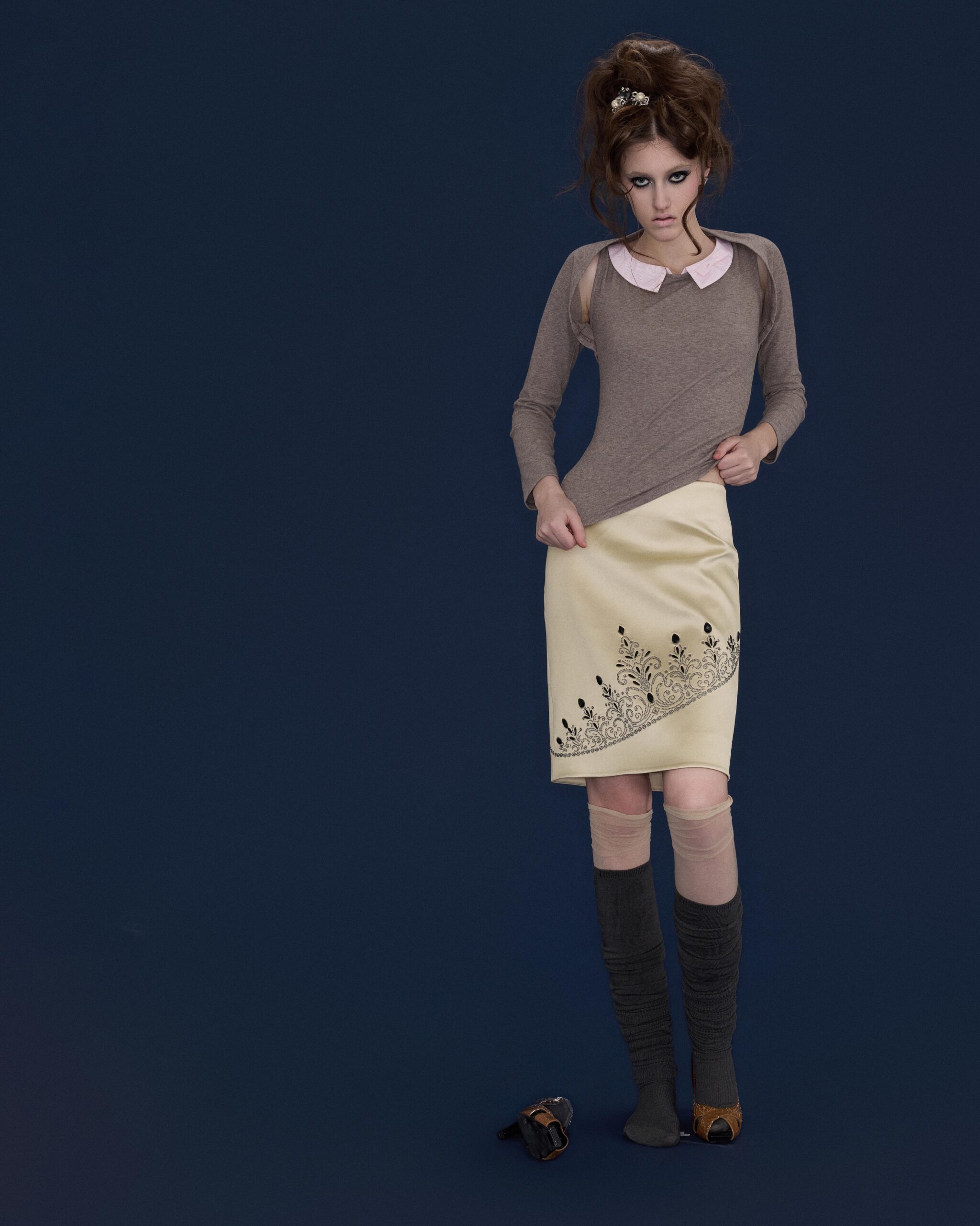 Aure Crown Skirt (yellow) - Image 3