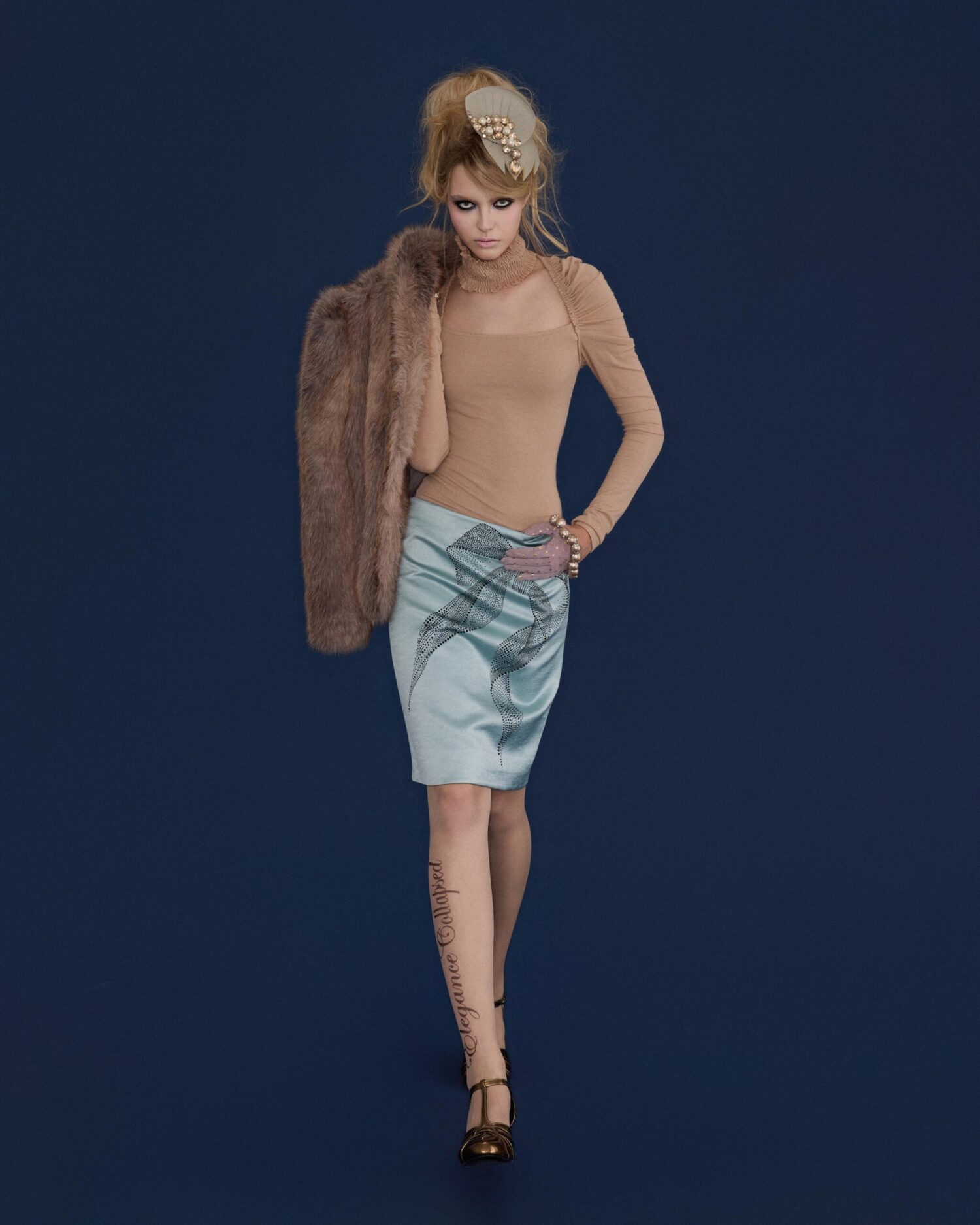 Caro Fur Jacket (brown)
