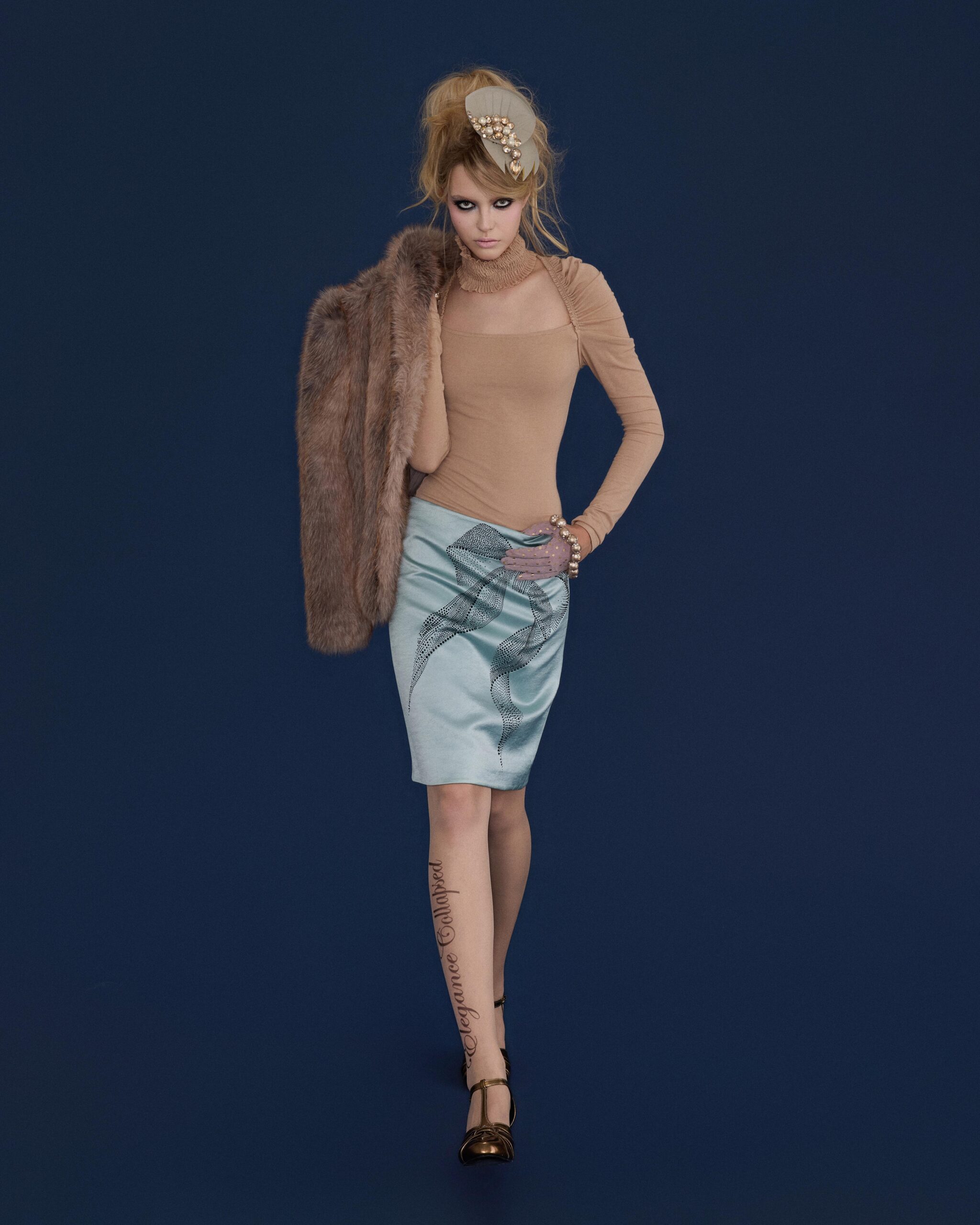 Caro Fur Jacket (brown) - Image 5