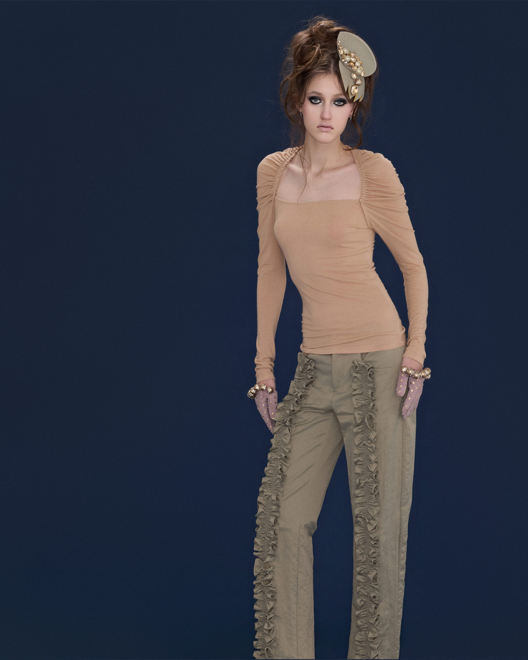 Colette Pants (olive) - Image 10