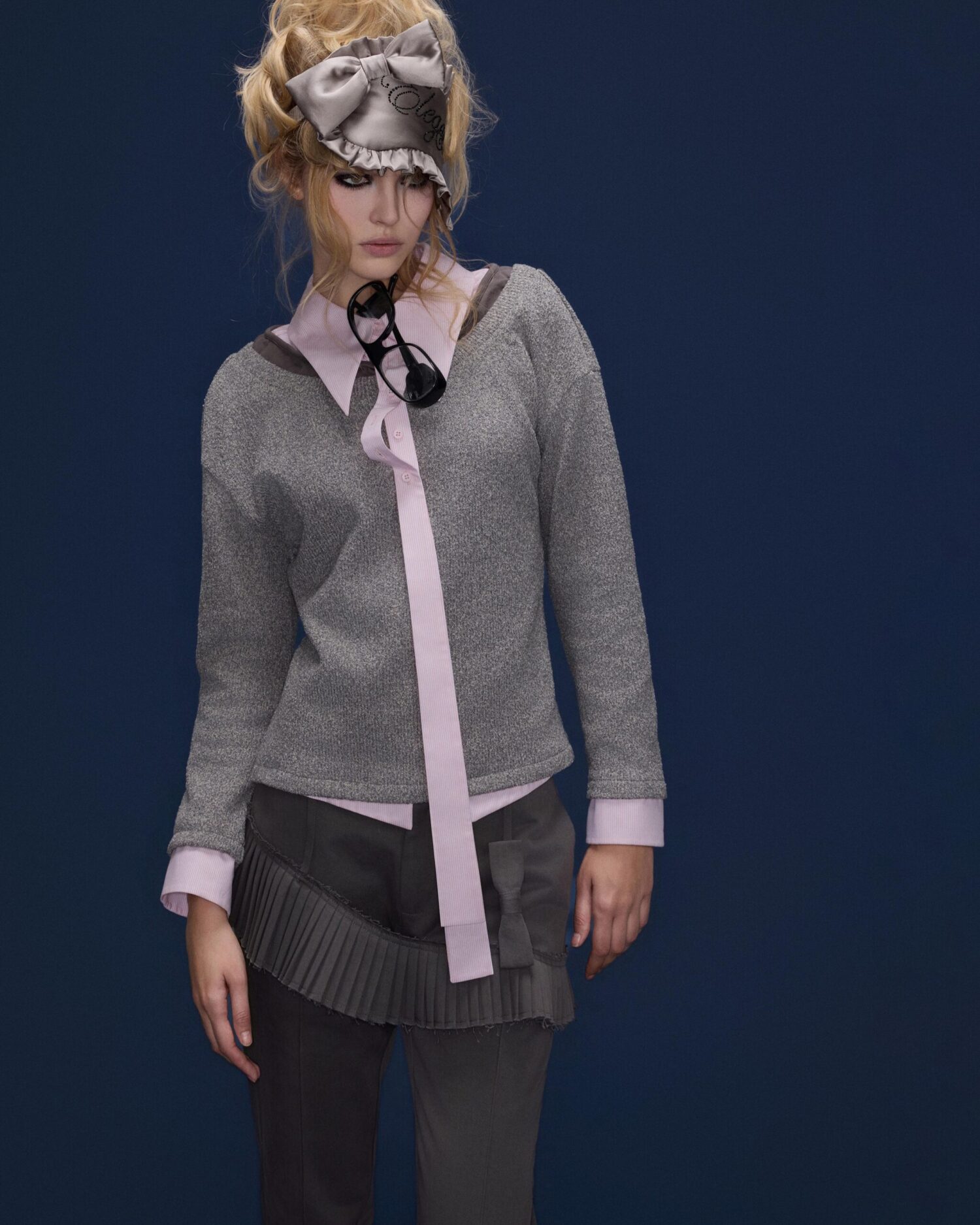 Elio Triple layered Top (Pink)