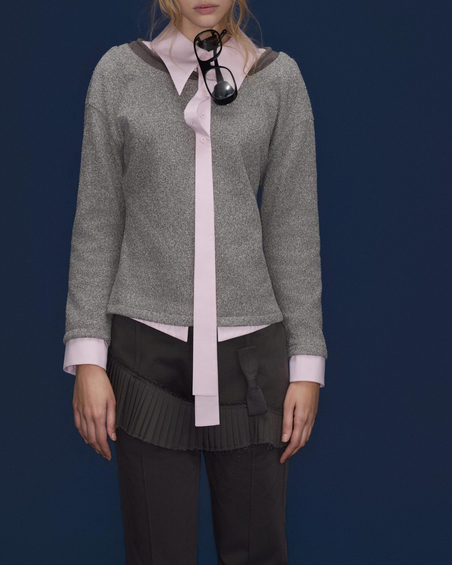 Elio Triple layered Top (Pink)