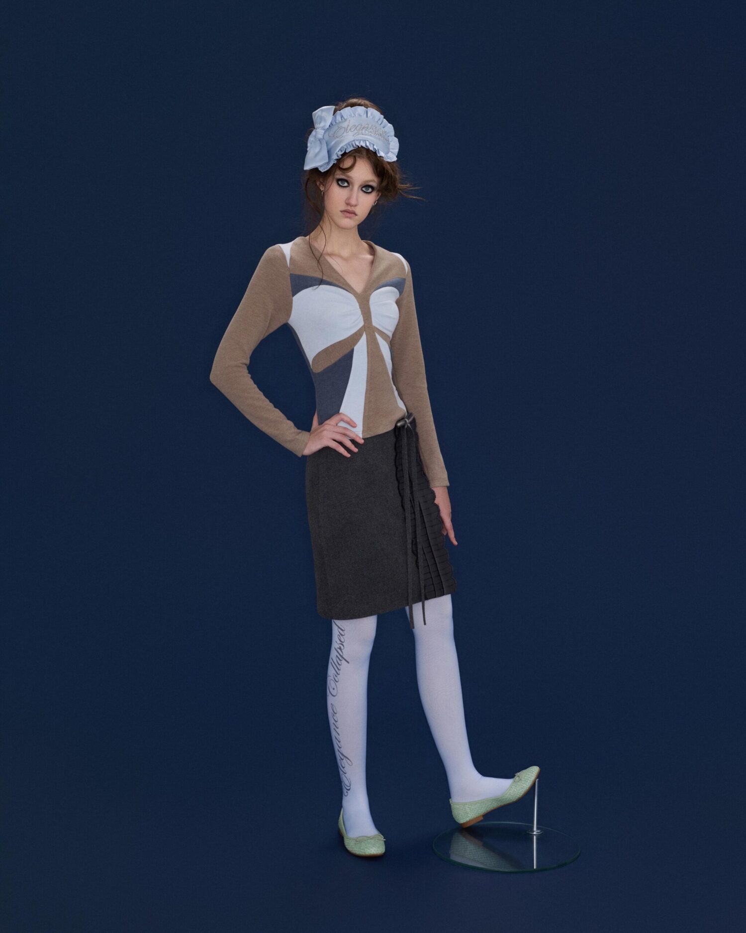 Noe Panel Top (Blue)