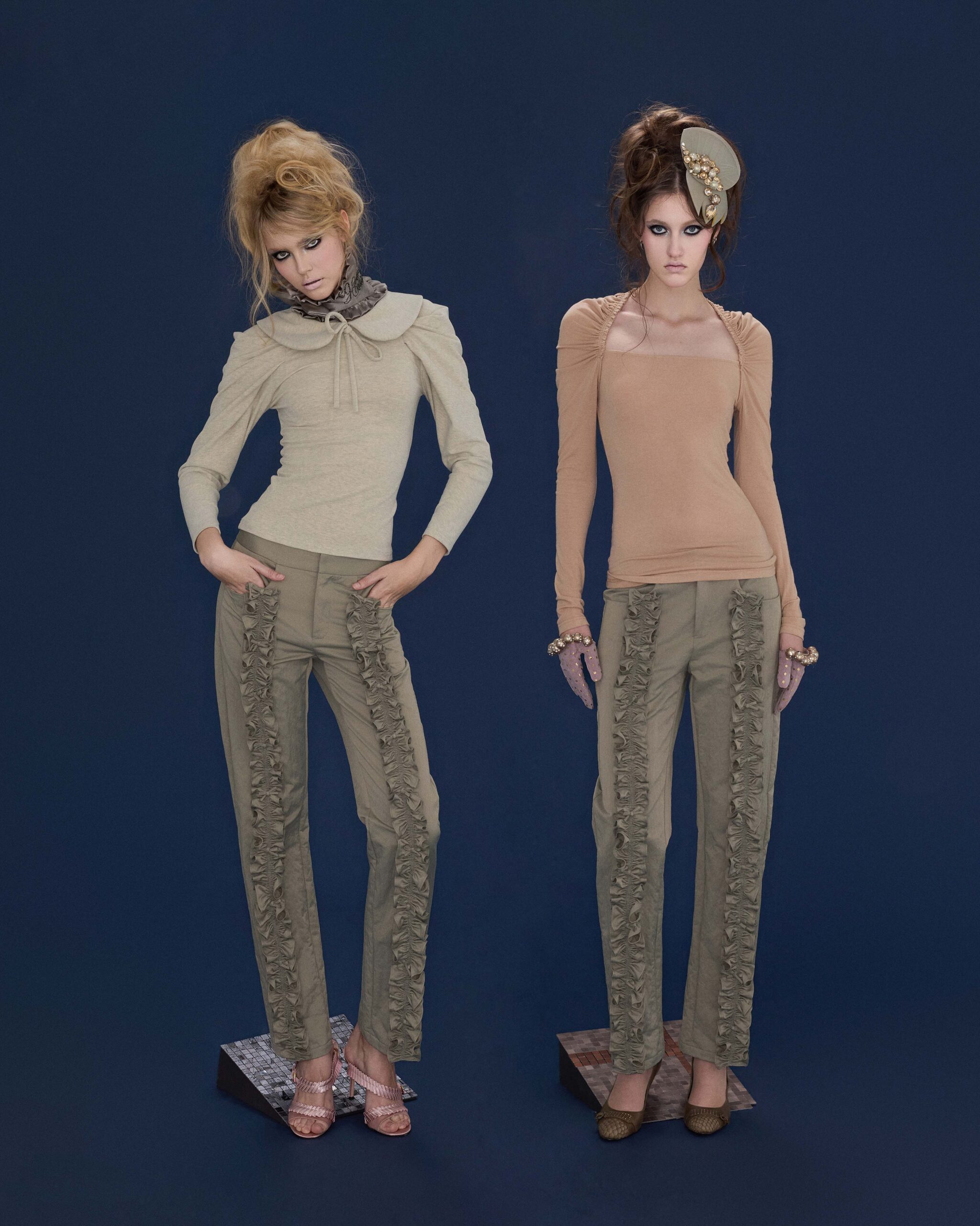 Colette Pants (olive) - Image 2