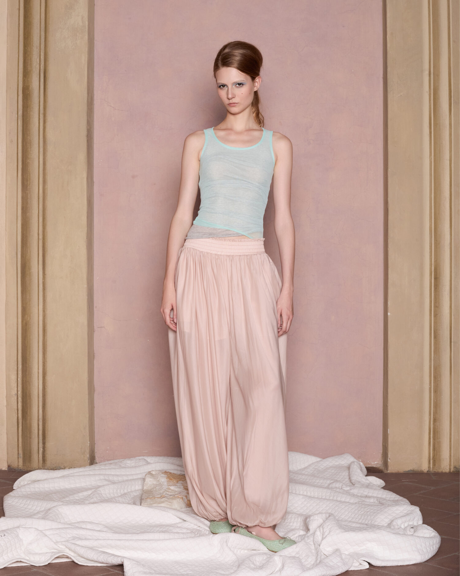 Alia Cupro Bloomer Pants