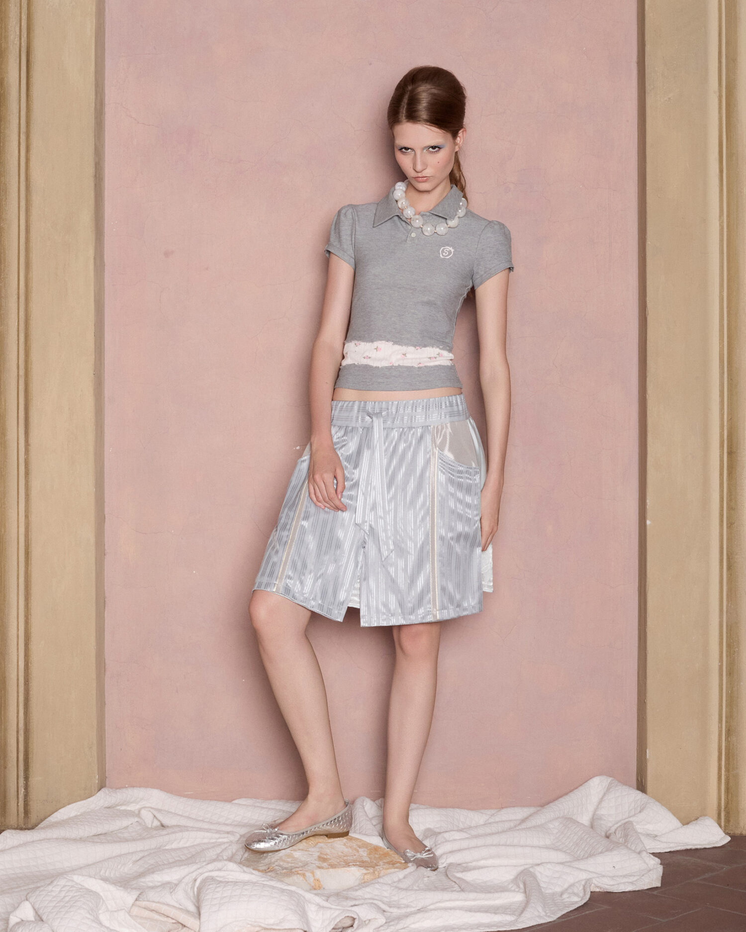 Una polo top (Grey)