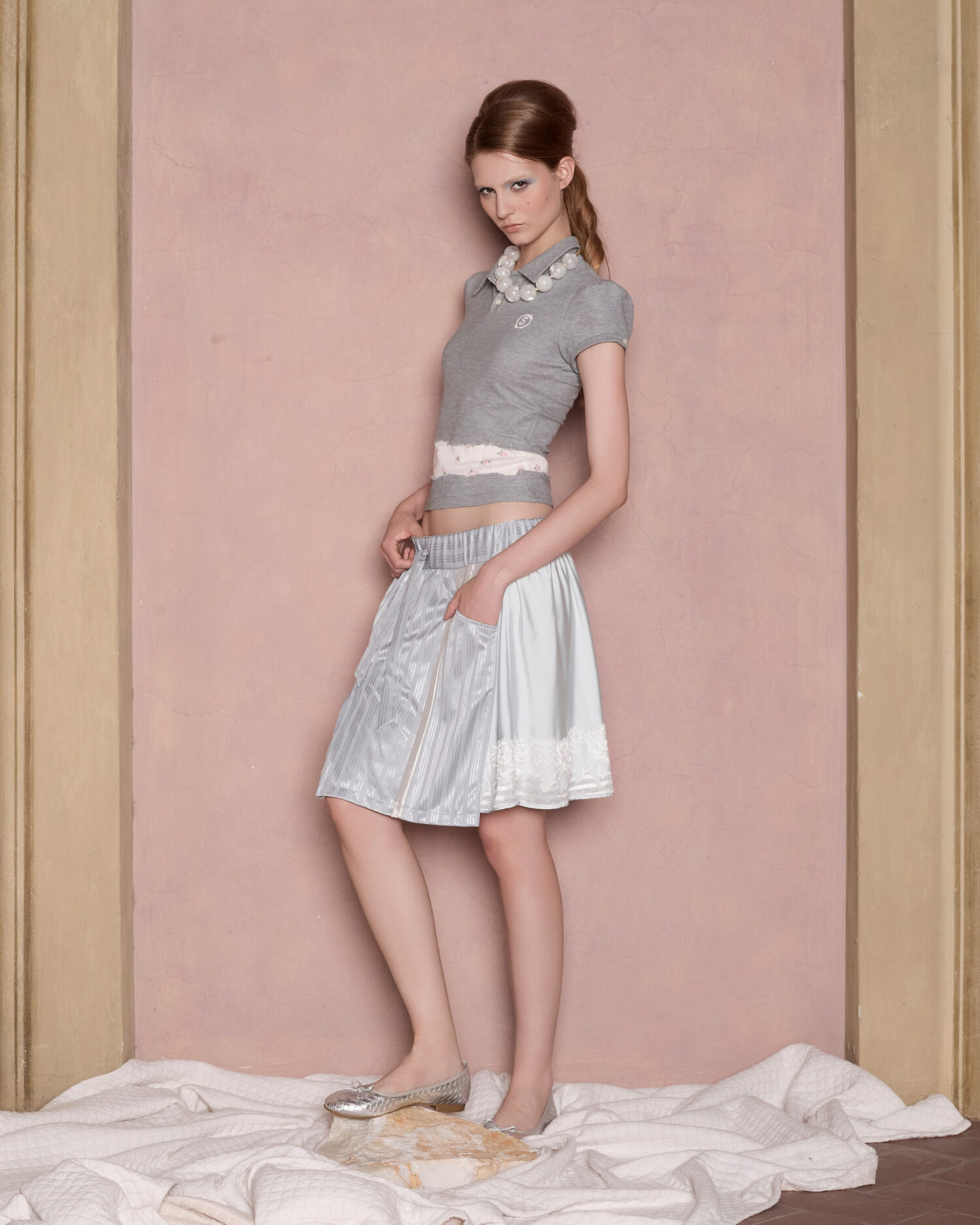 Una polo top (Grey)