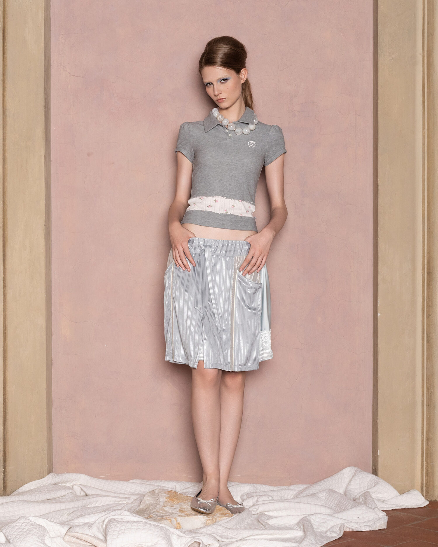 Una polo top (Grey)
