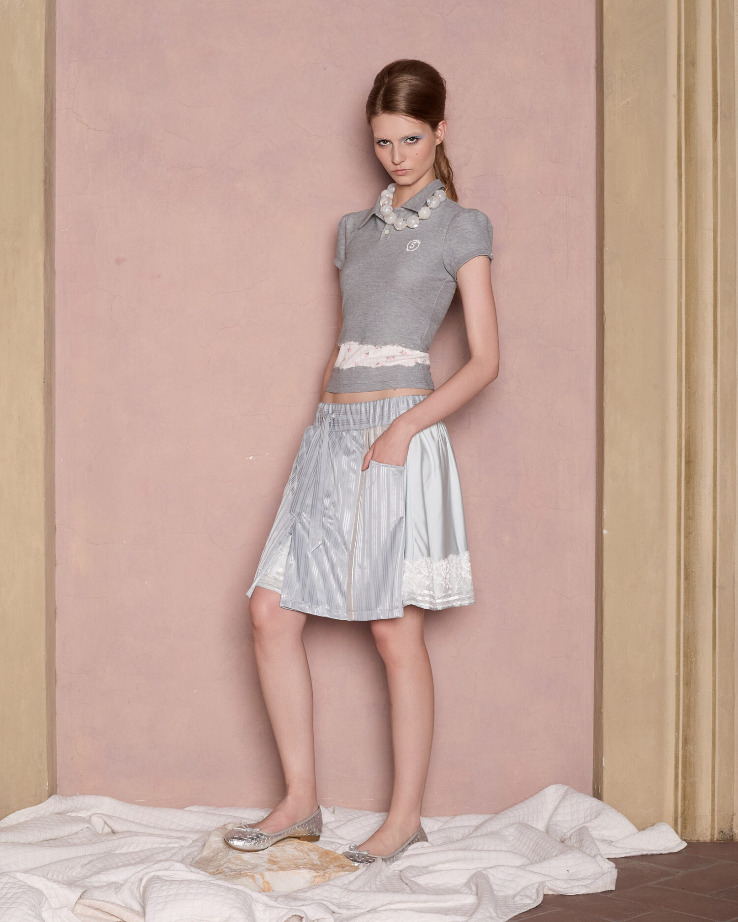 Una polo top (Grey)