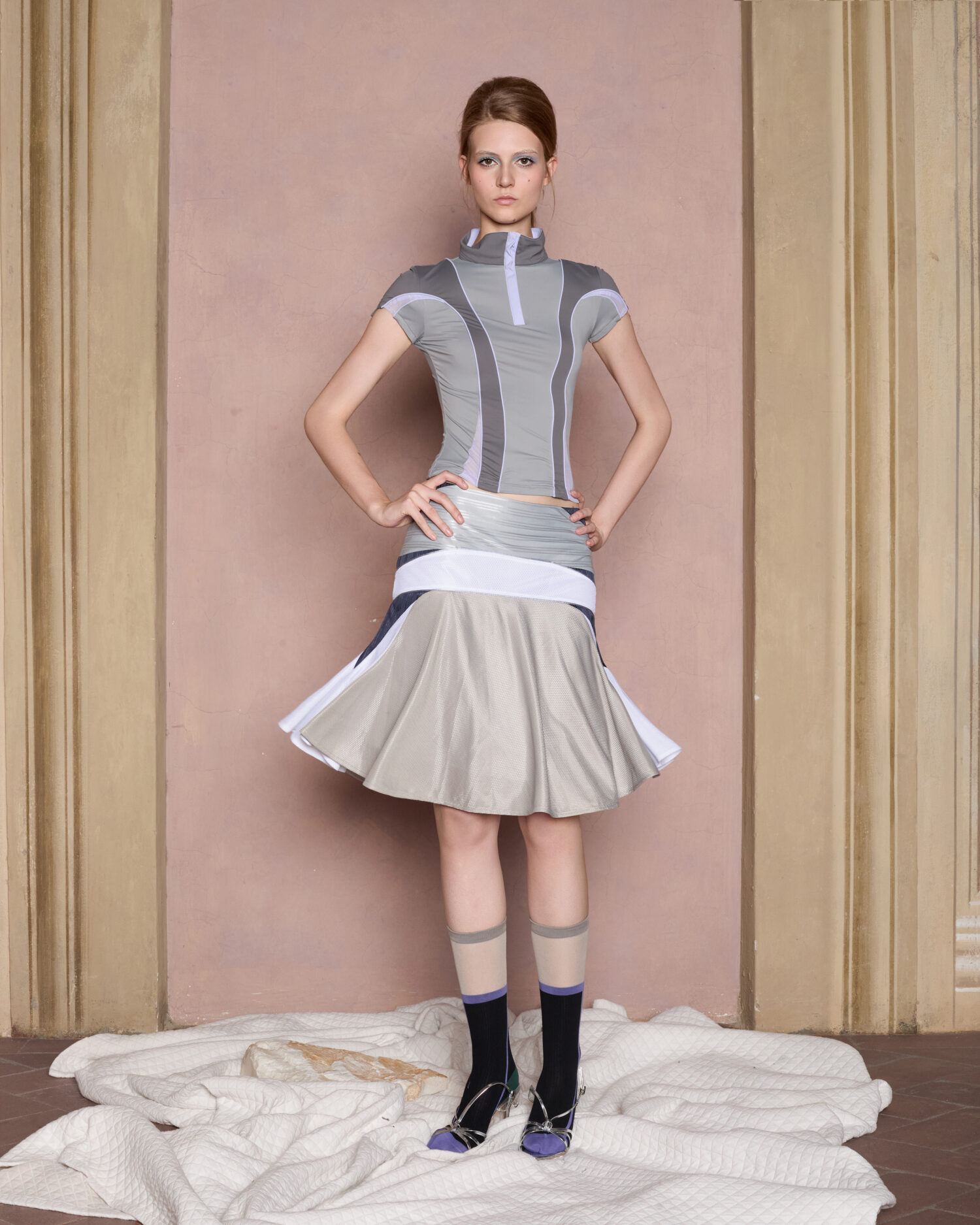 Pollie Skirt (Blue)
