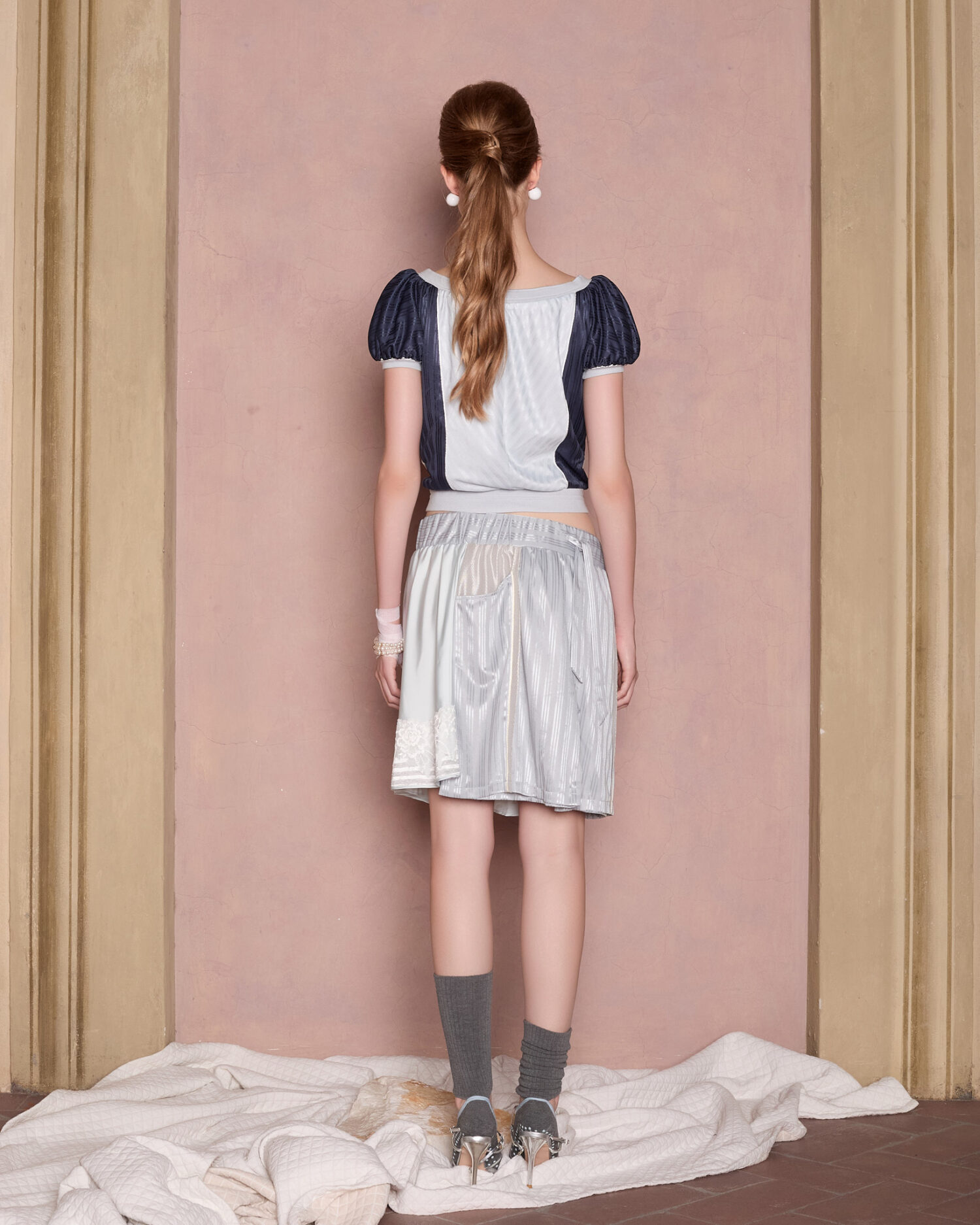 Zeffi Reversible Short Skirt