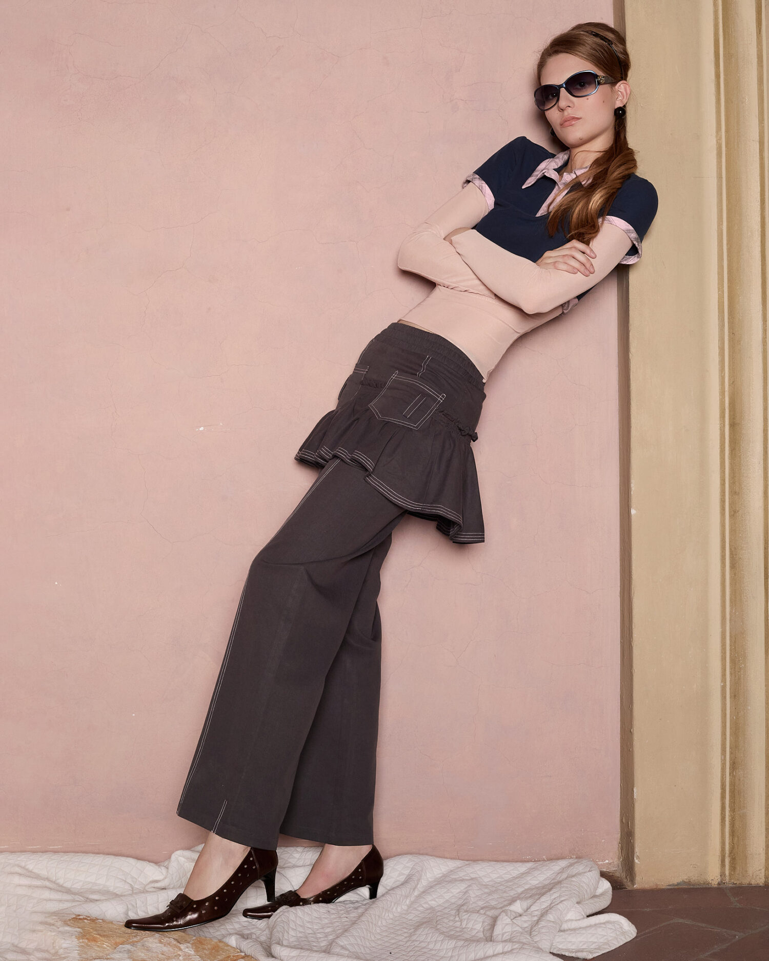 Città Deconstructed Skirt Pants