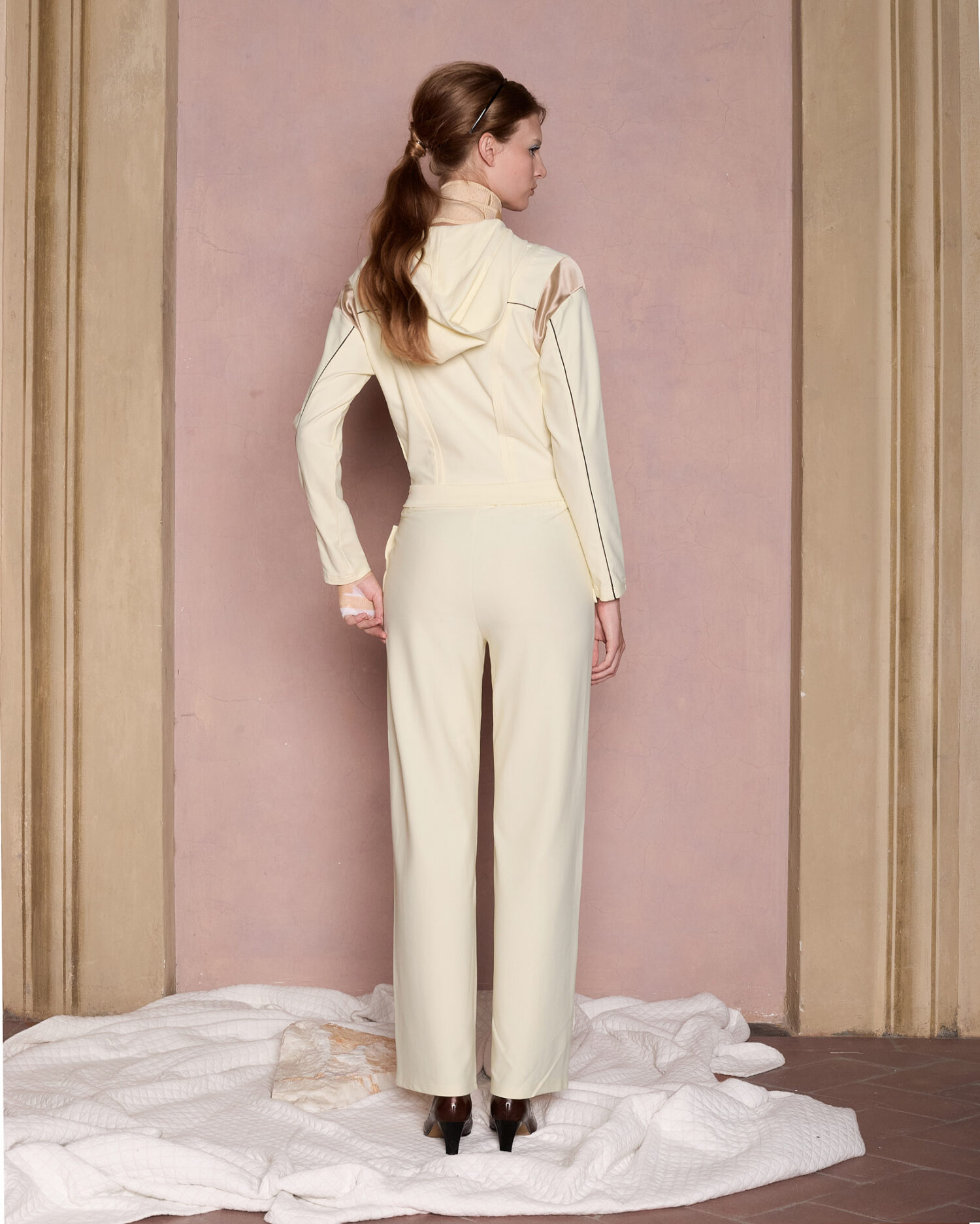 Linea Jersey Zipped Jacket(yellow)