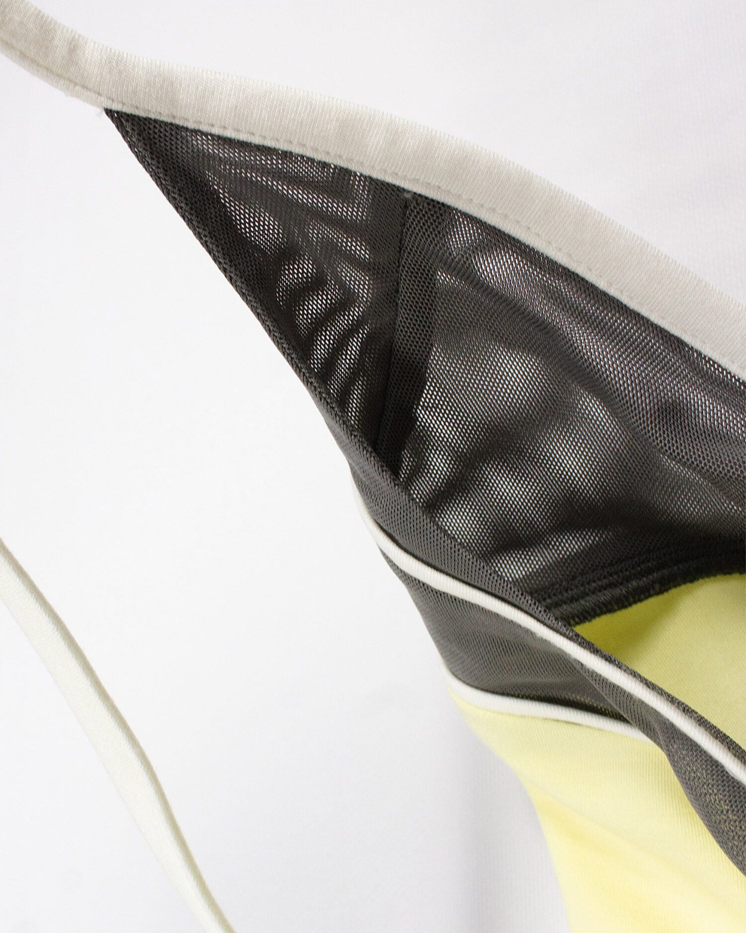 Mia Halter Tank Top(yellow&grey)