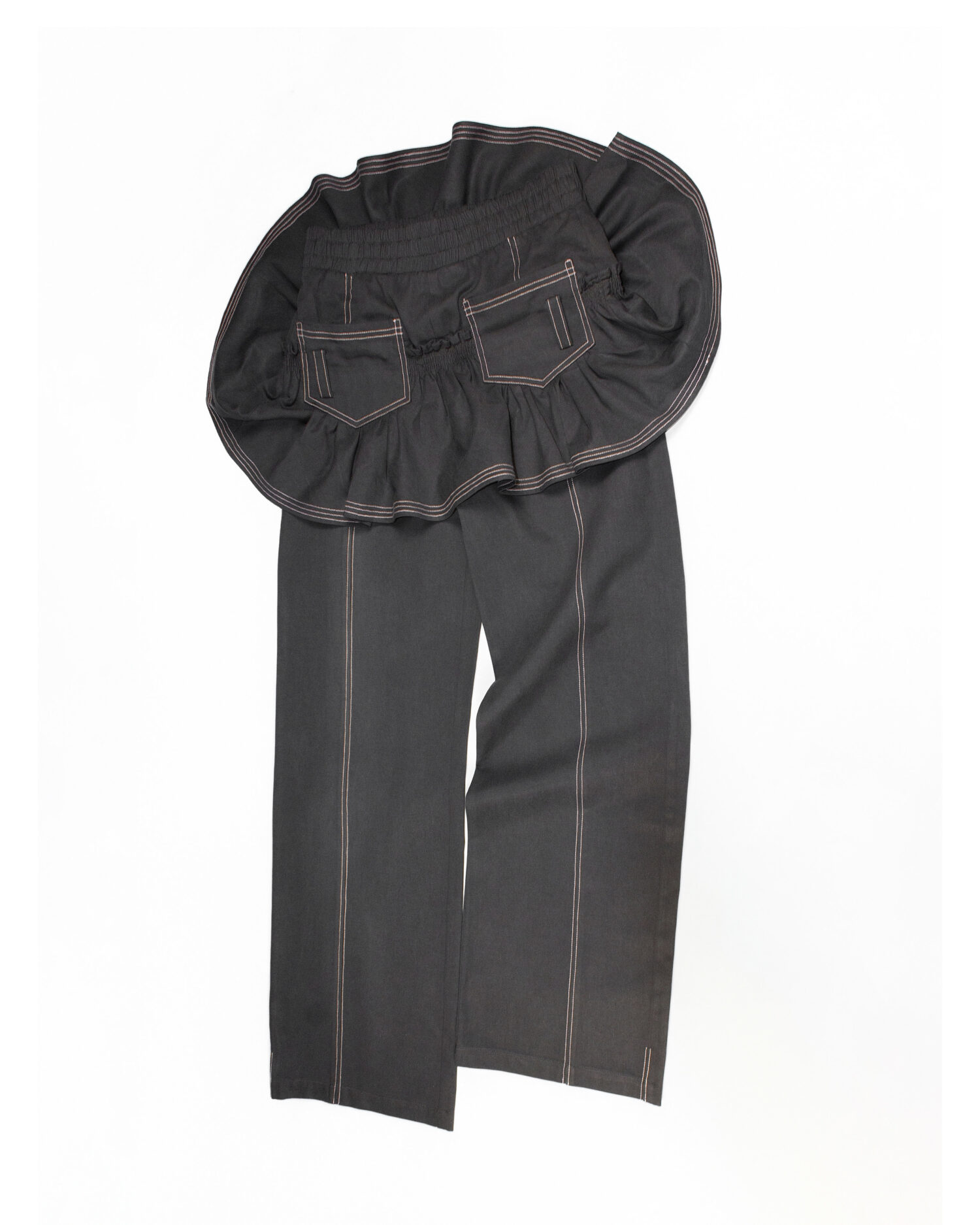 Città Deconstructed Skirt Pants