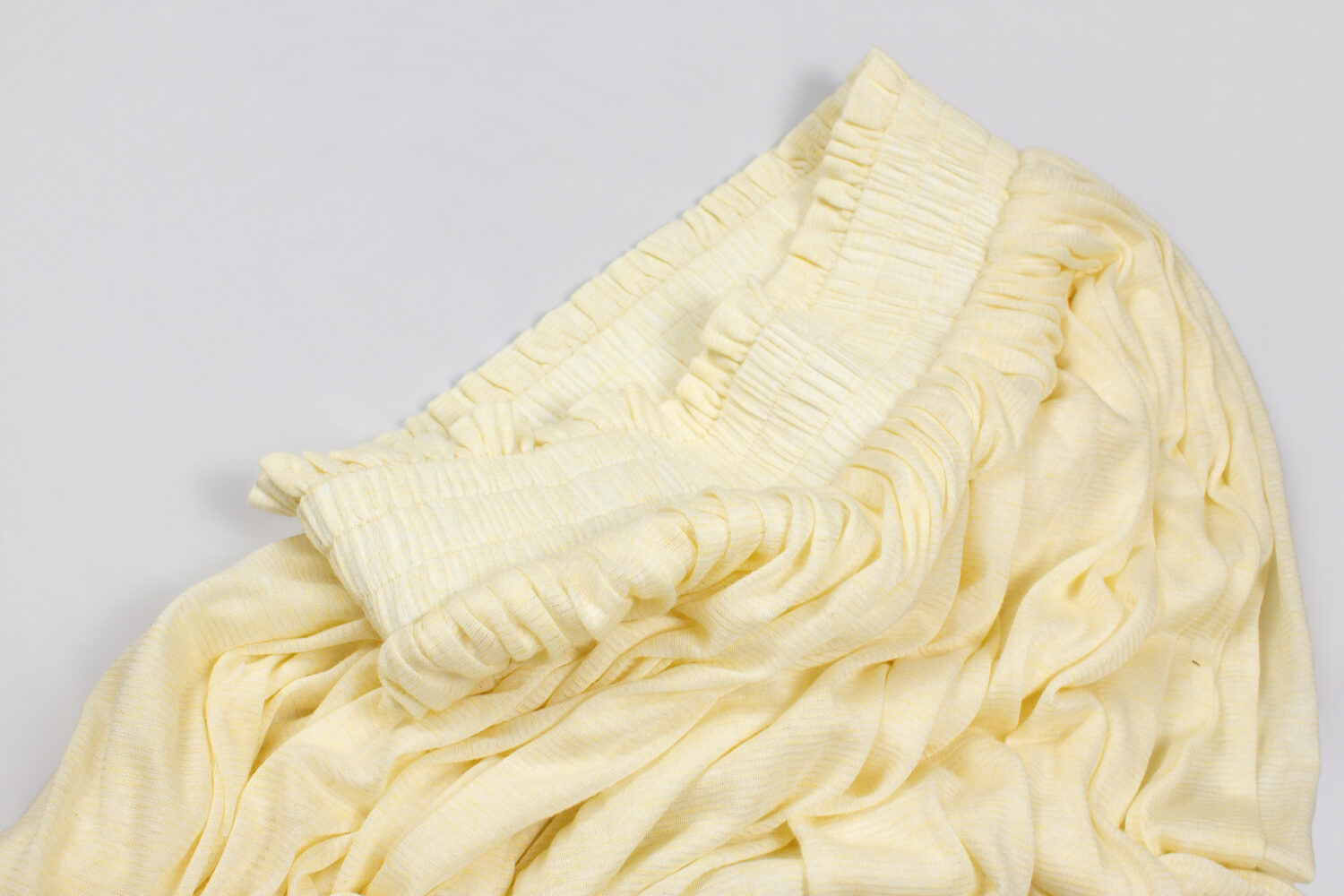 Panna Striped Lace Knit skirt