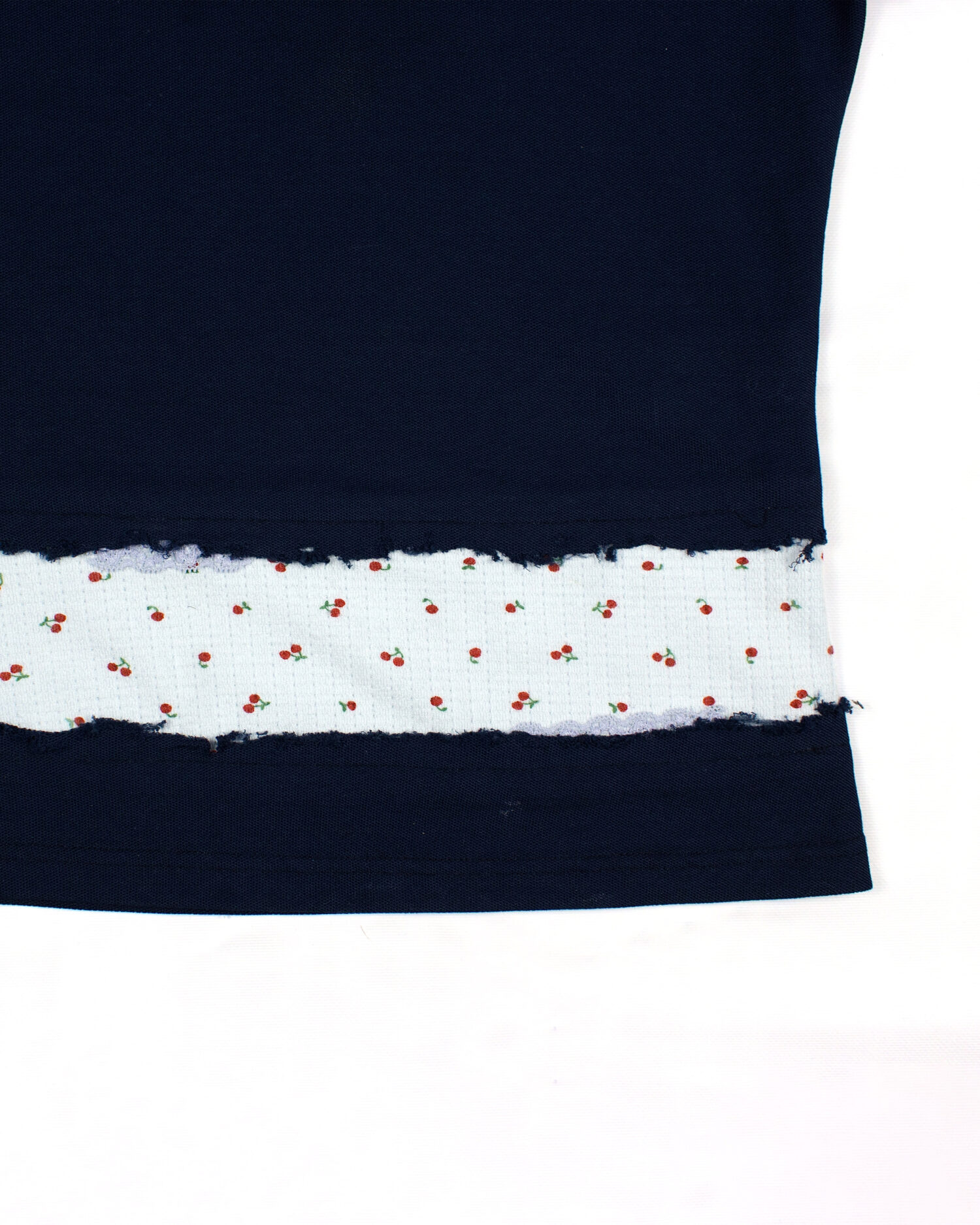 Una Polo Top (Navy blue)