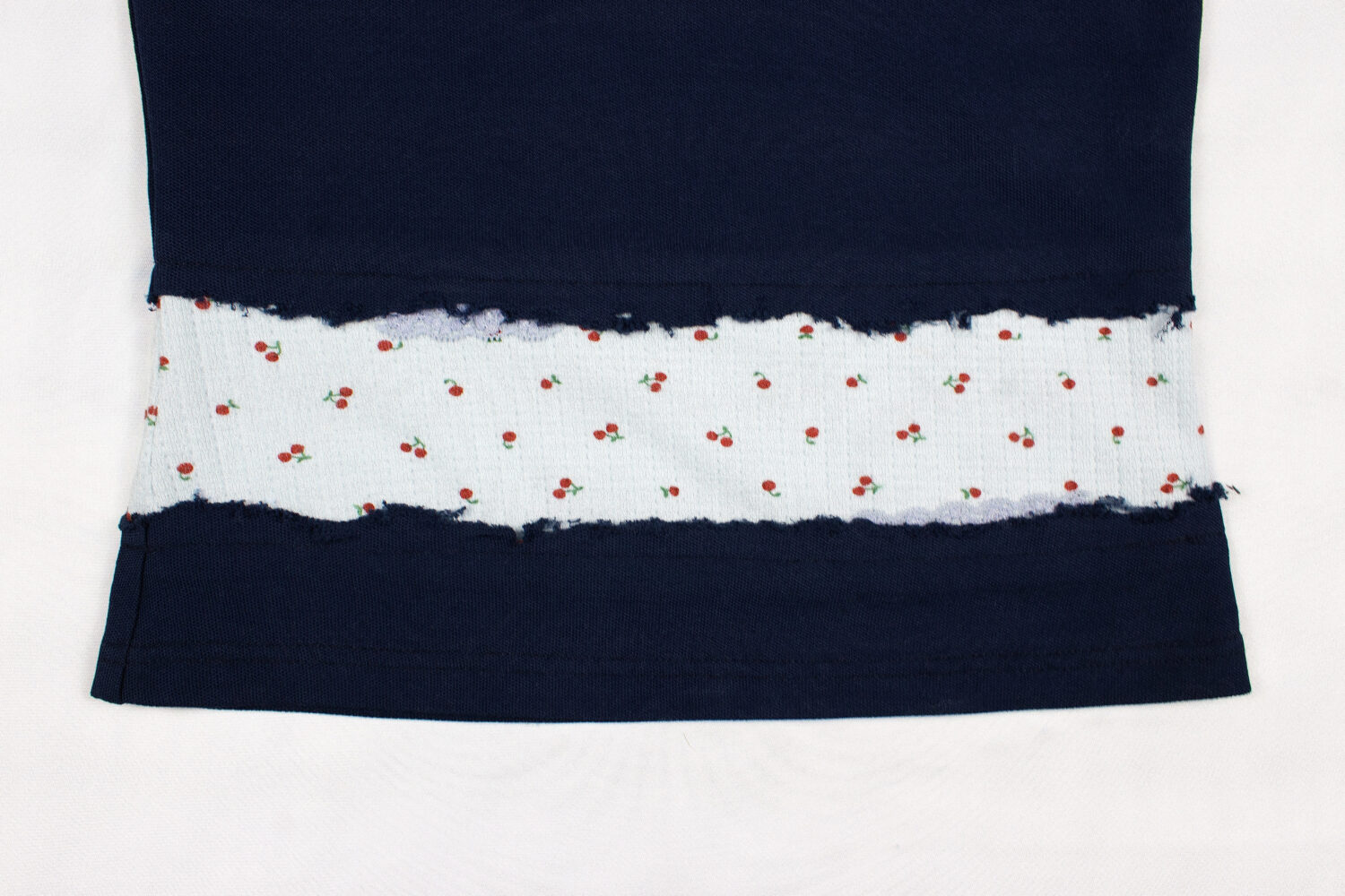 Una Polo Top (Navy blue)