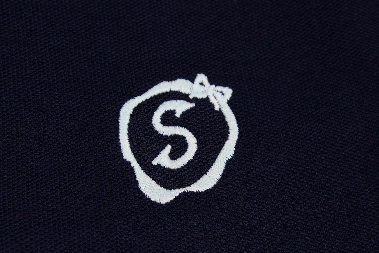 Una Polo Top (Navy blue)