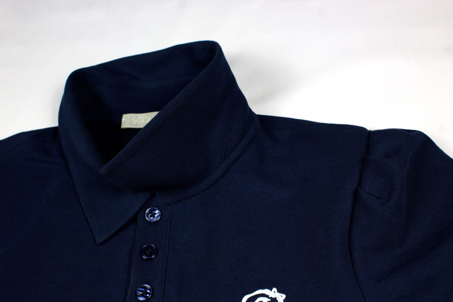 Una Polo Top (Navy blue)