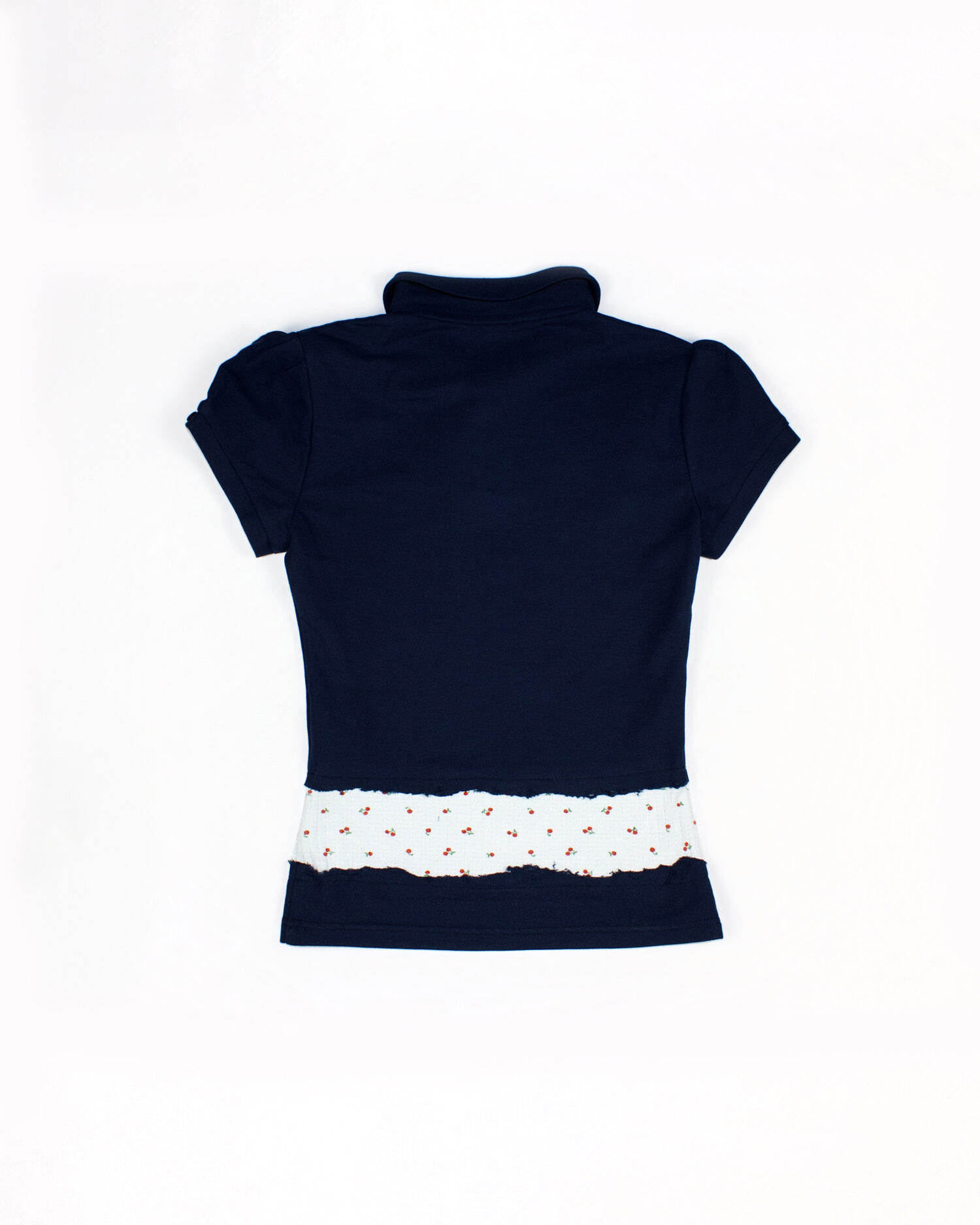 Una Polo Top (Navy blue)