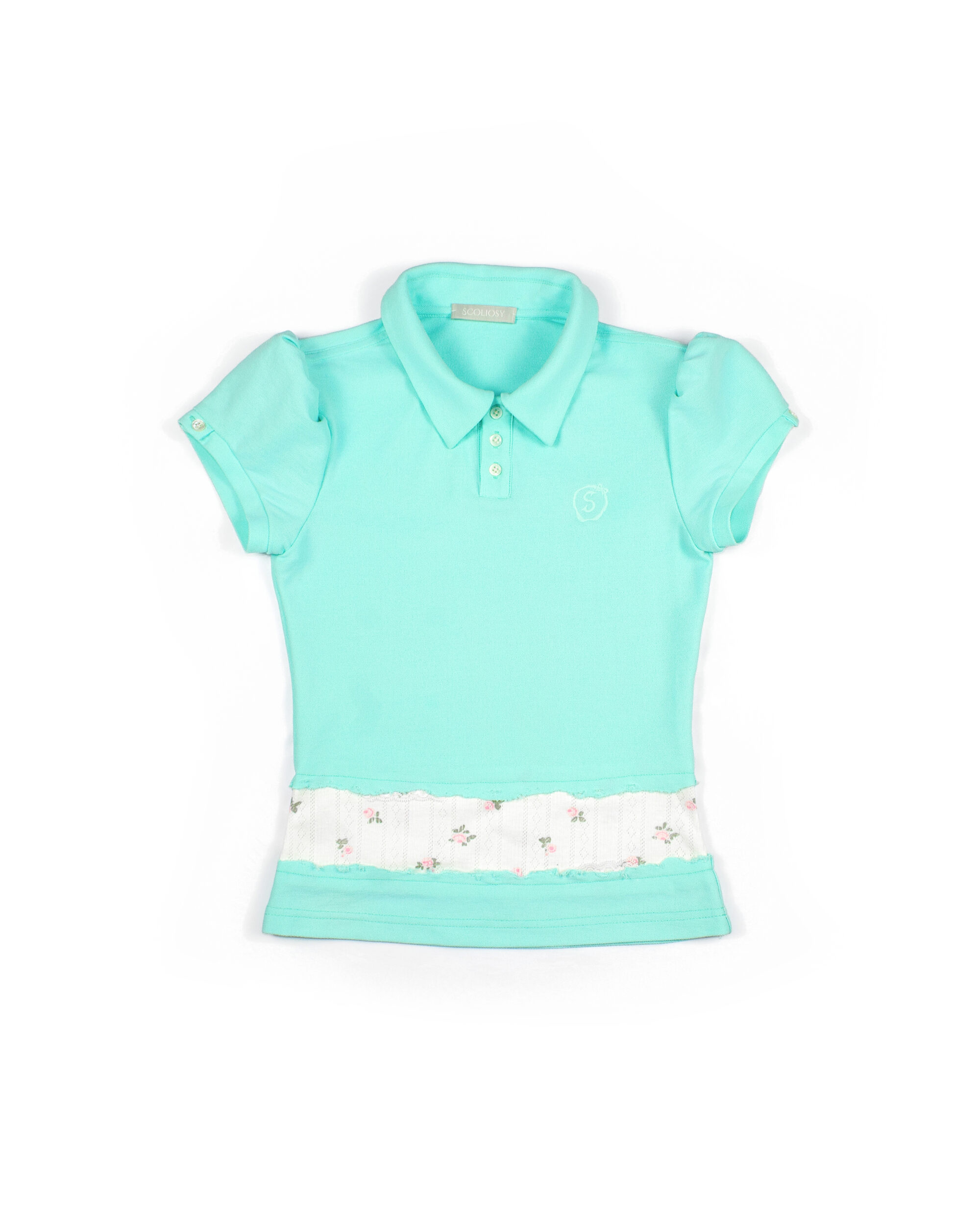 Una Polo Top (Teal)