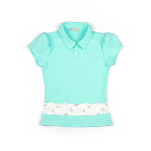 Una Polo Top (Teal)