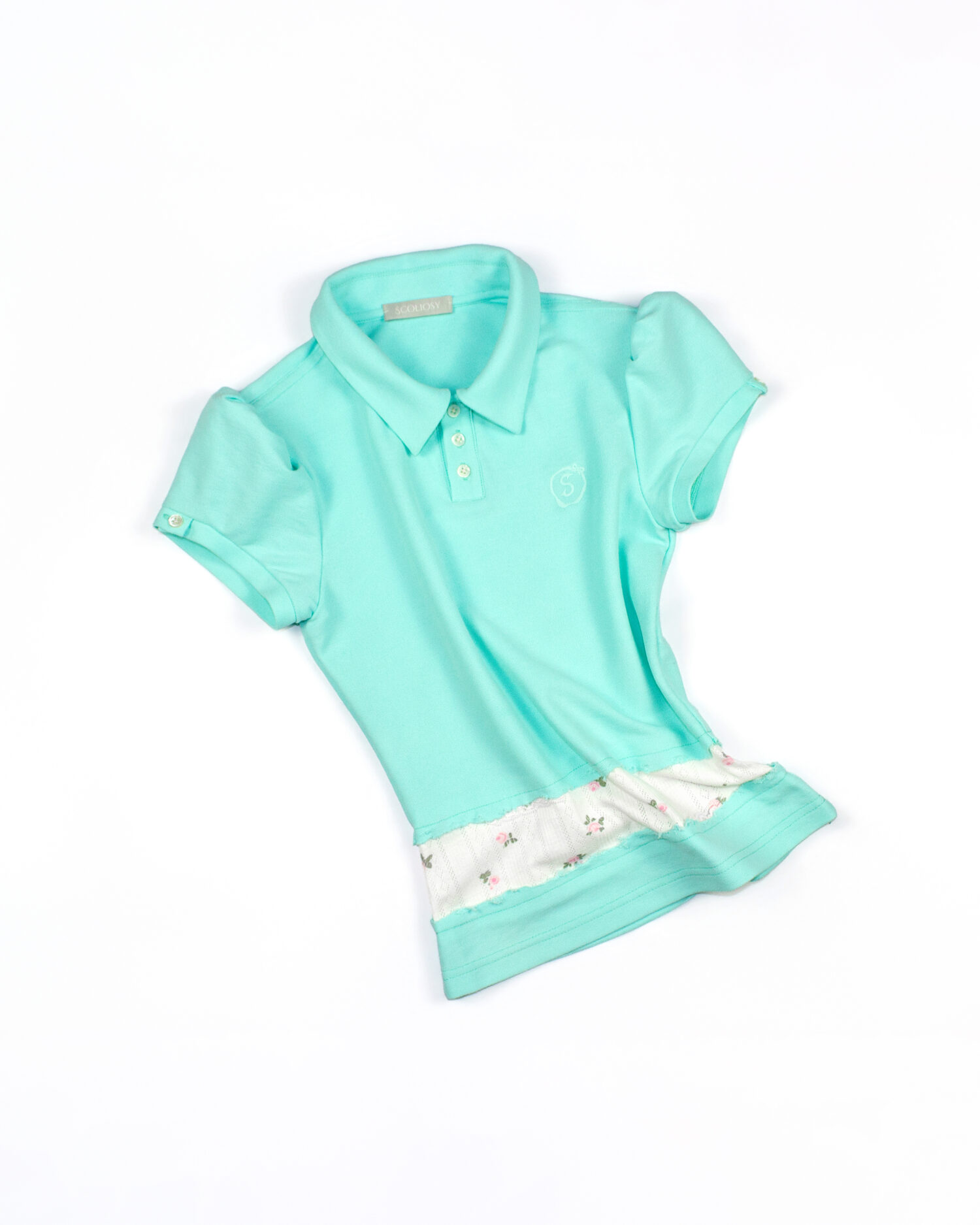 Una Polo Top (Teal)