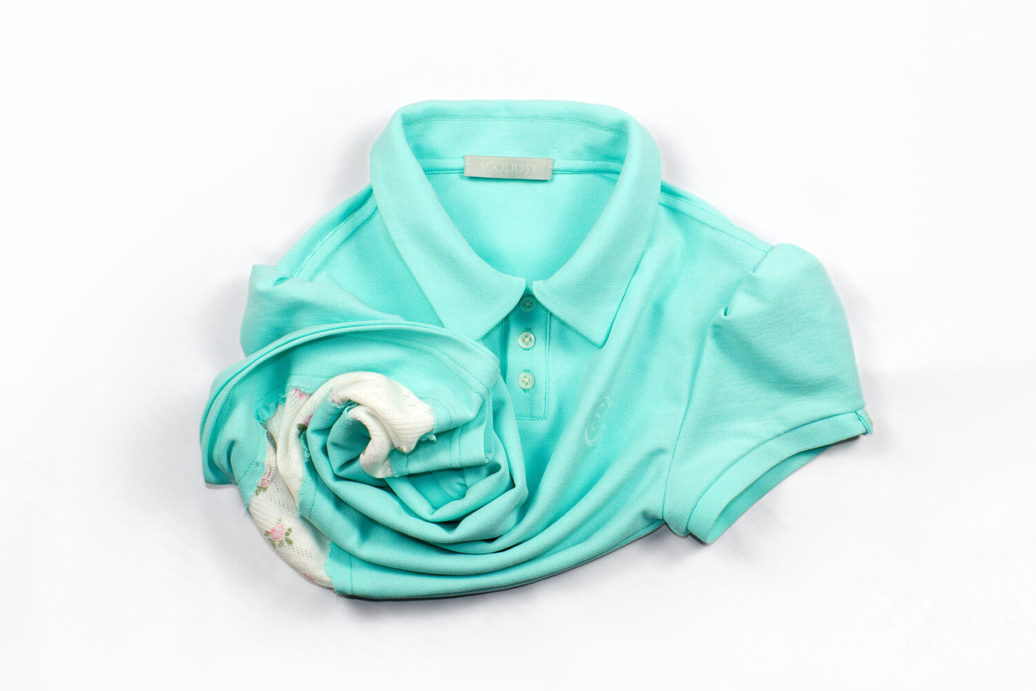 Una Polo Top (Teal)