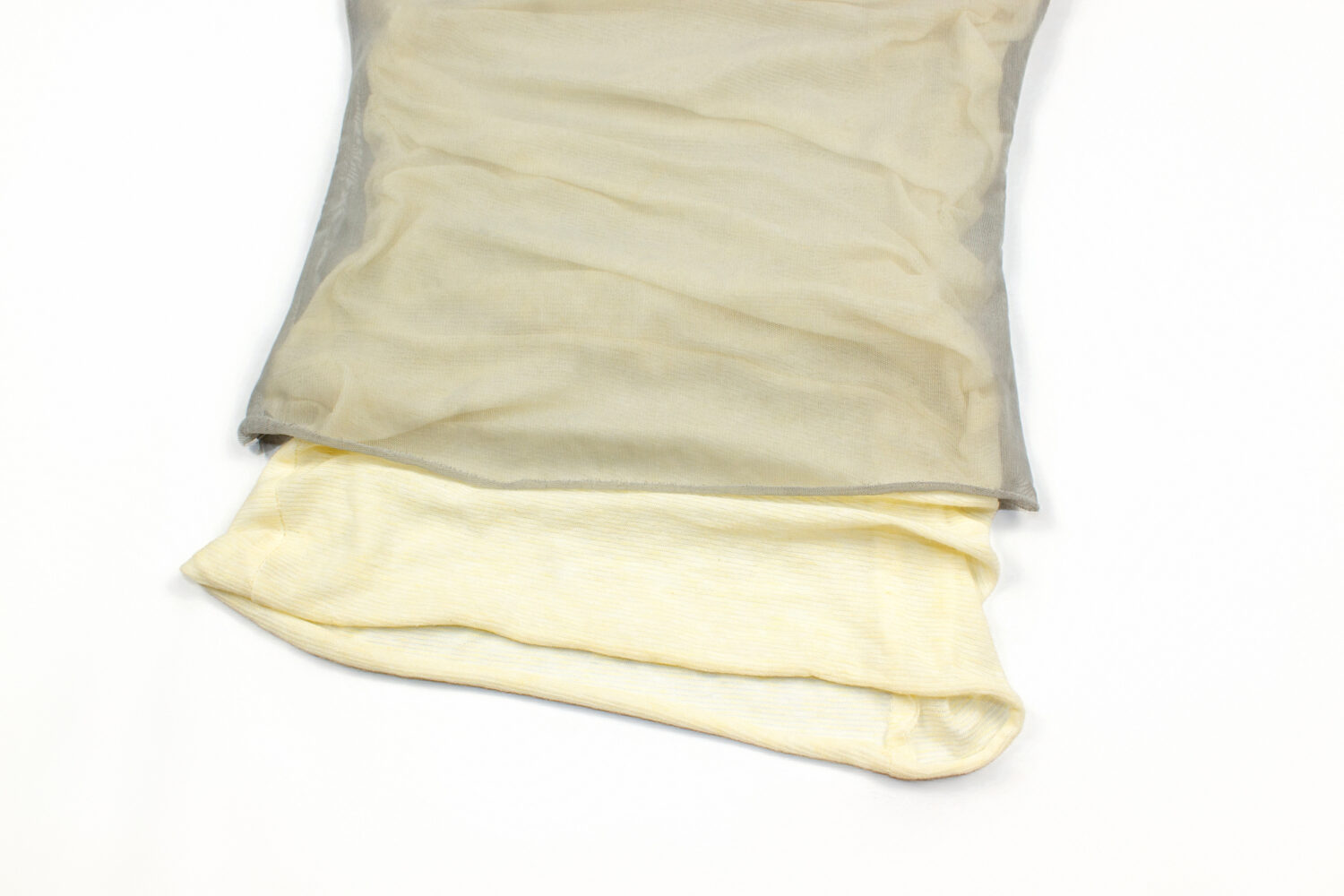 Veila Layered Tanktop (Grey and yellow)