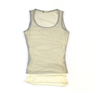 Veila Layered Tanktop (Grey and yellow)