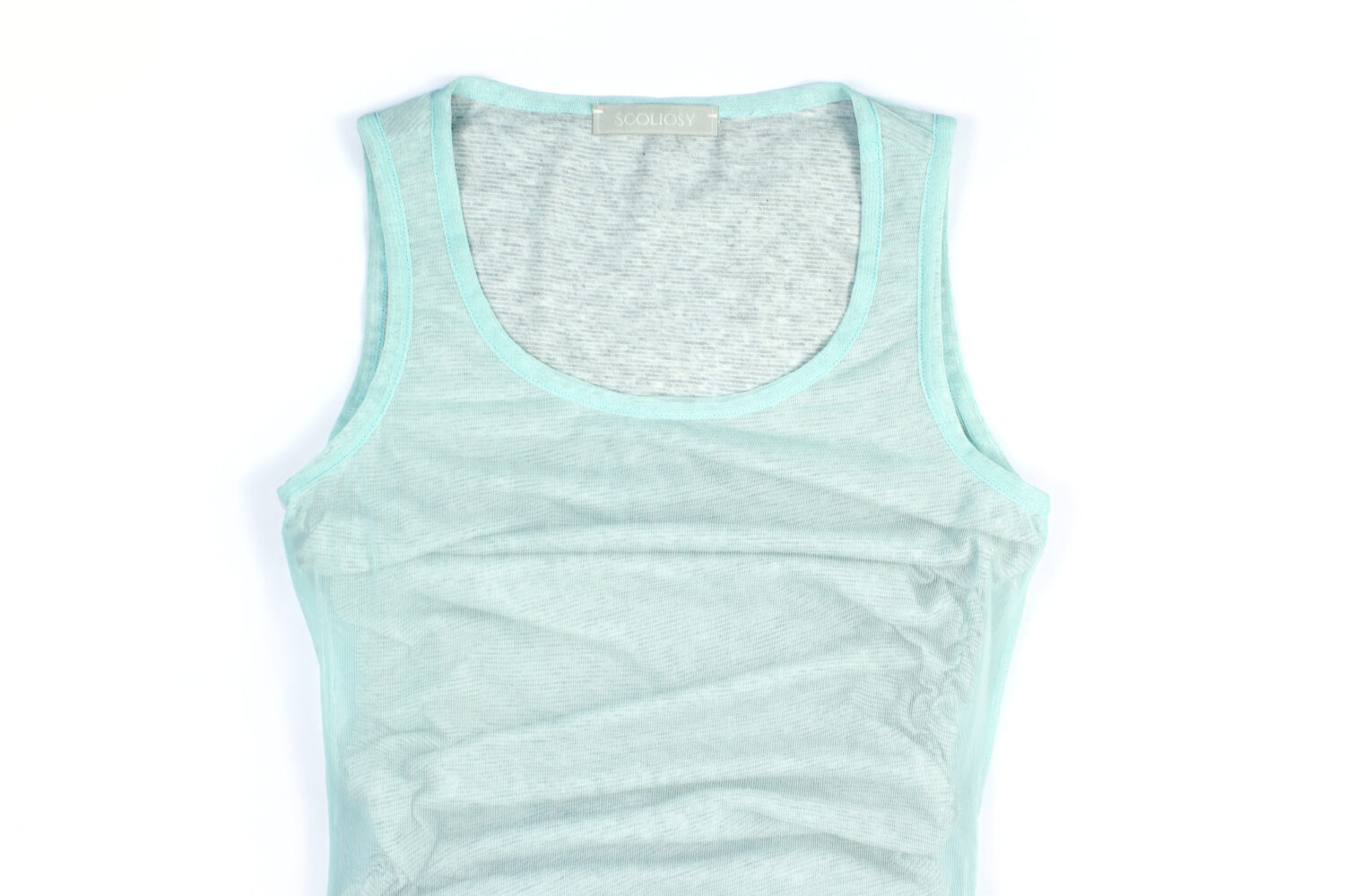 Veila Layered Tank Top (Green and grey)